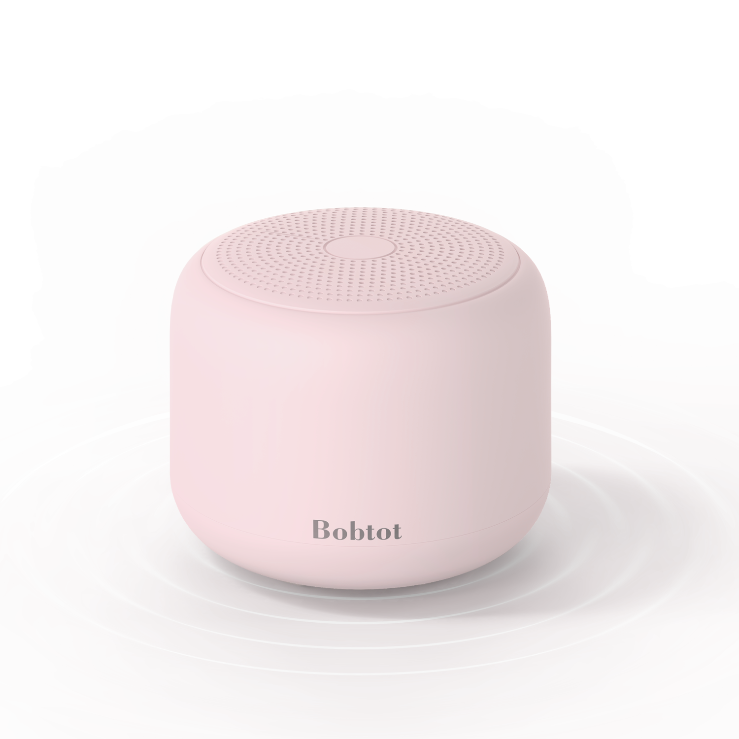 Bobtot Portable Bluetooth Speakers with Strap, Wireless IPX5 Waterproof Mini Speaker with Loud Stereo Sound, 20 Hours Playtime, Rechargeable Battery, Built-in Microphone, Pink
