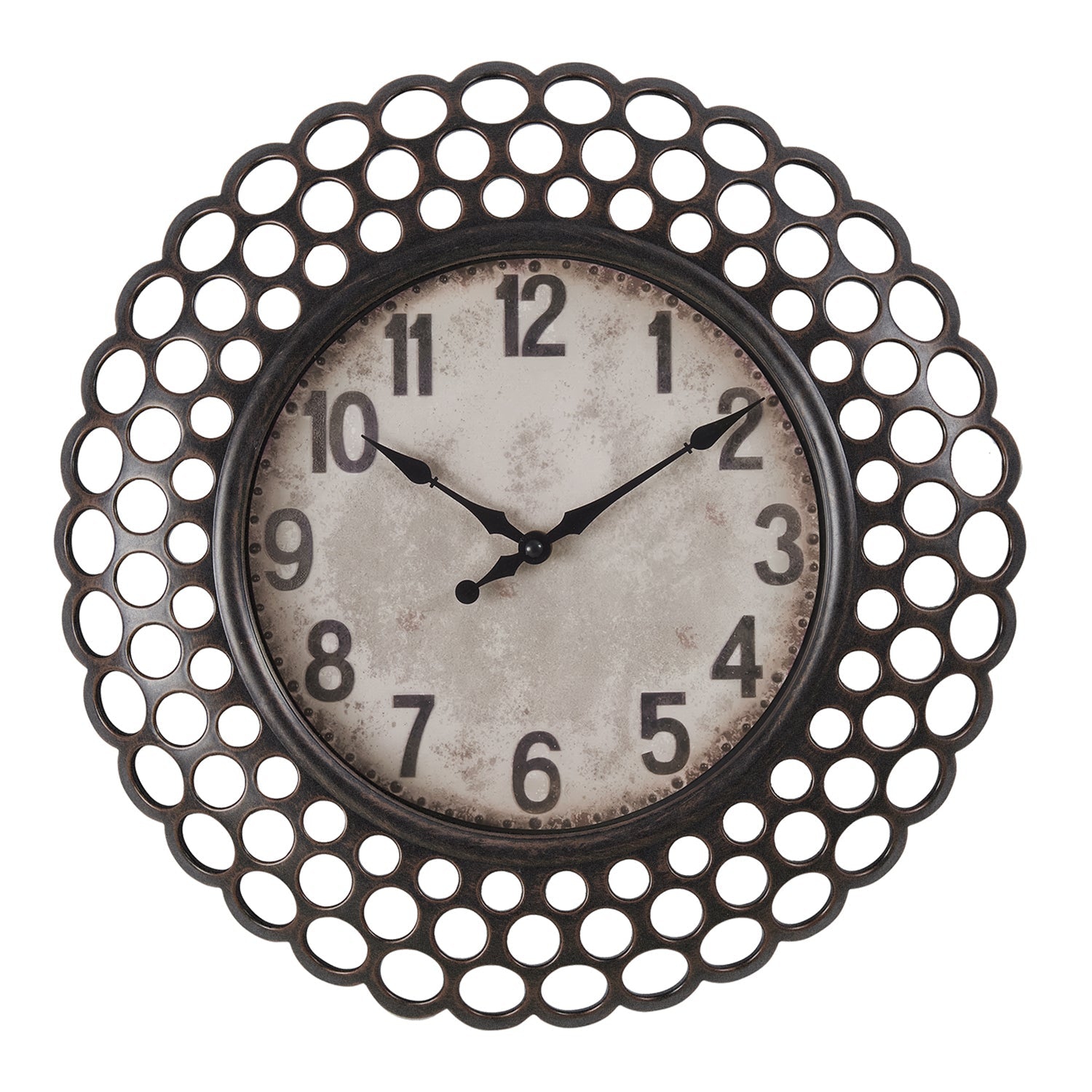 Monarch Specialties I 9087 - Clocks, 16" Round, Wall Clock, Transitional