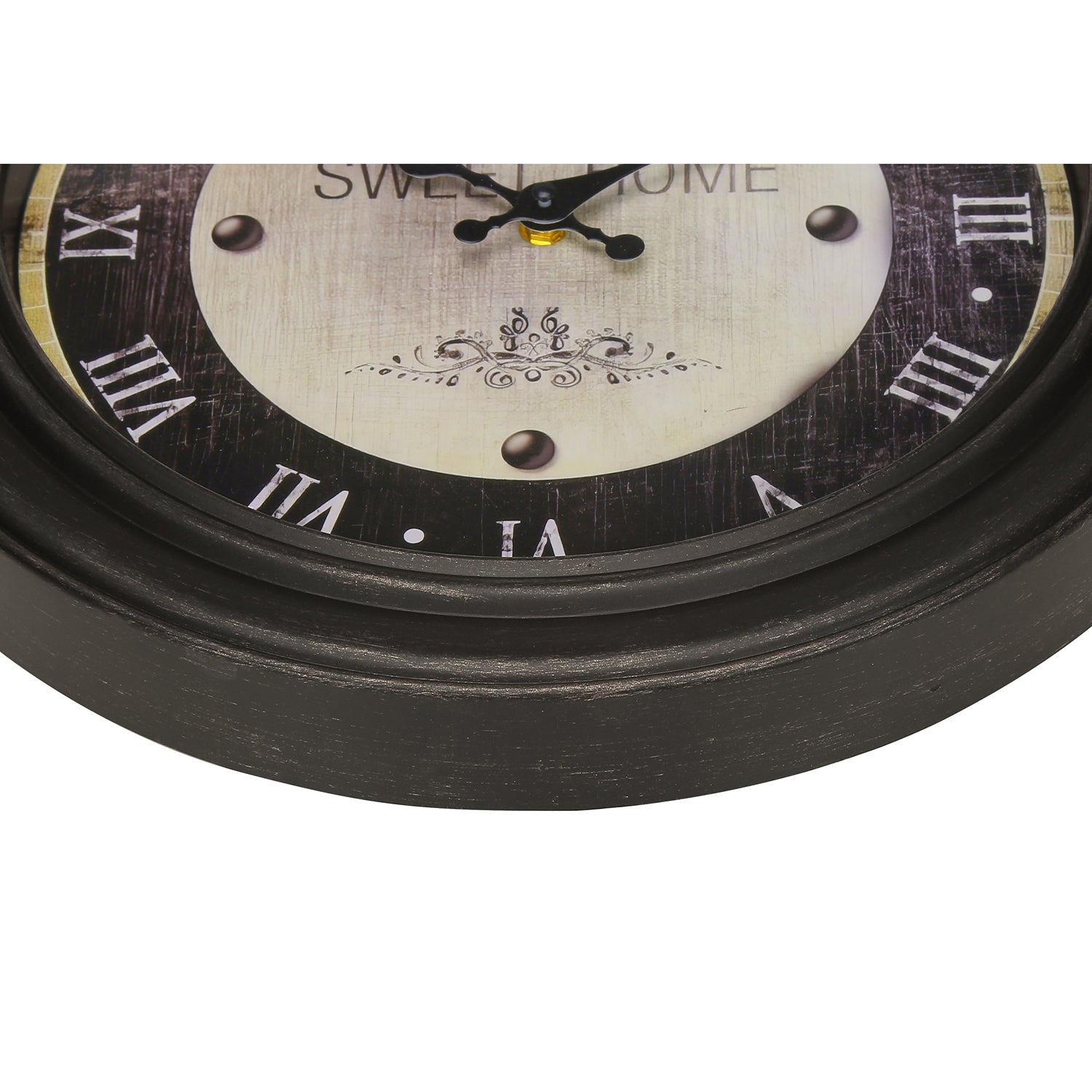 Monarch Specialties I 9083 - Horloges, rond de 16&nbsp;po, horloge murale, brun antique, transitionnel