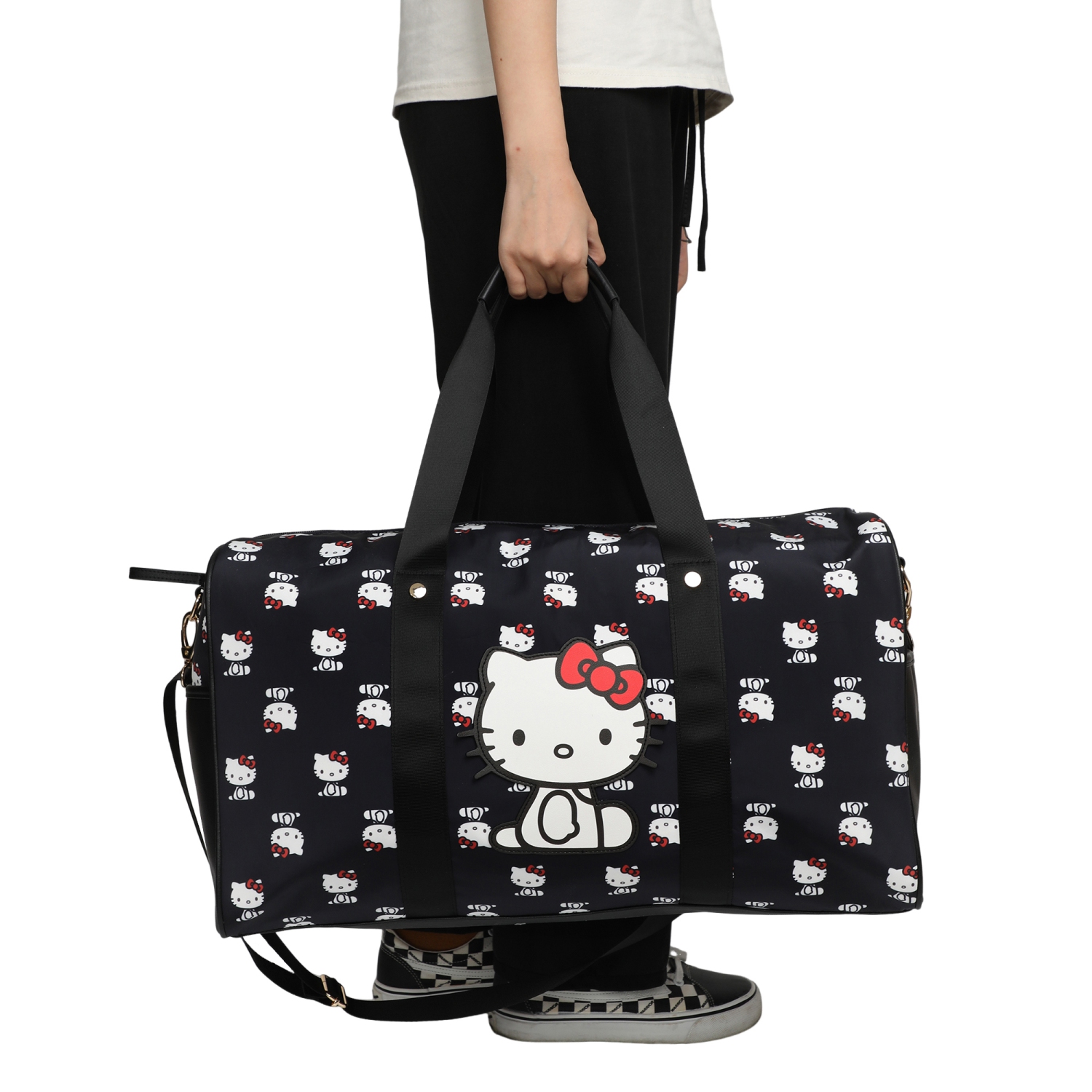 Hello Kitty Themed Kids Duffle Bag
