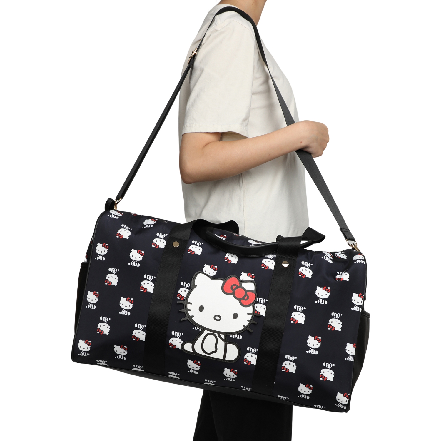 Hello Kitty Themed Kids Duffle Bag