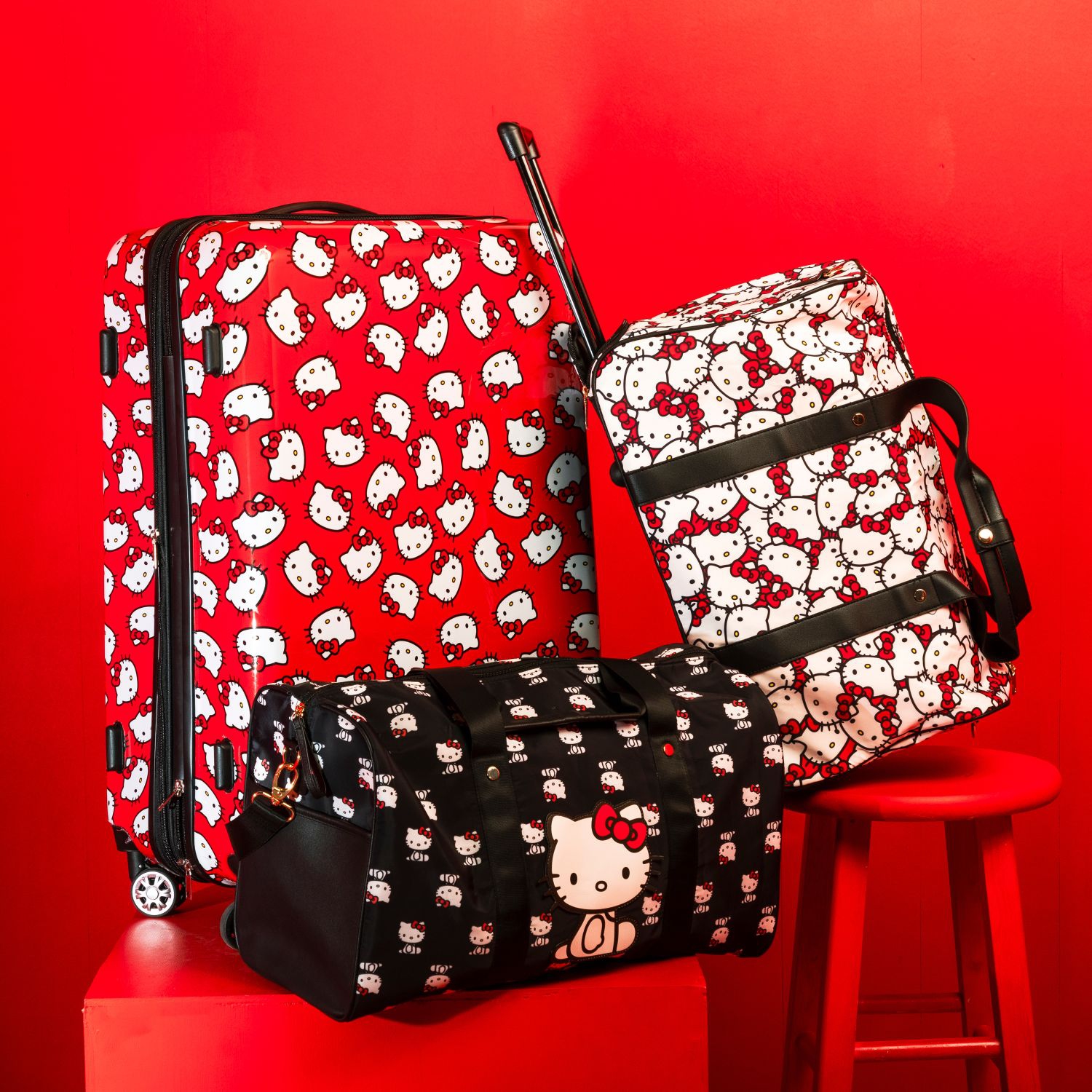 Hello Kitty Themed Kids Duffle Bag