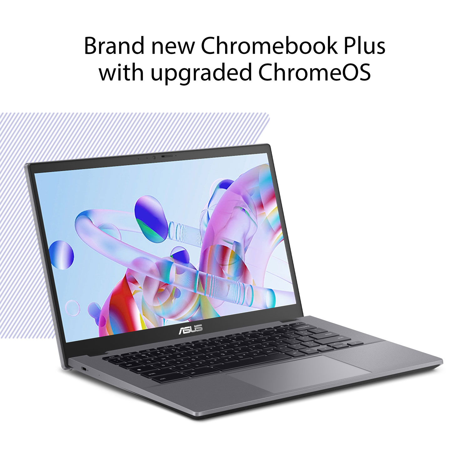 ASUS CX34 14" Touchscreen Chromebook Plus Laptop w/12 month of Google AI Pro -