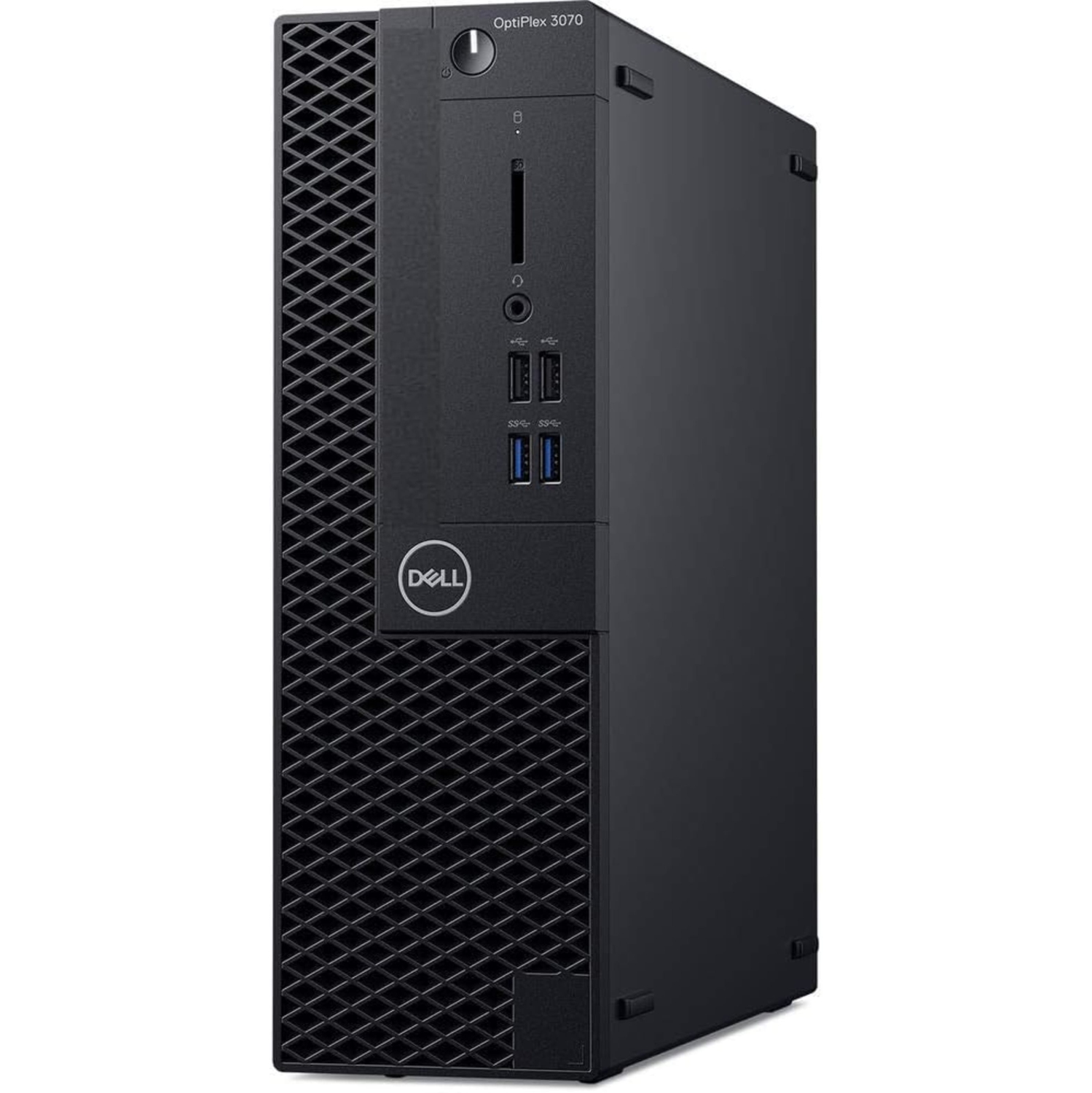 Refurbished Dell Optiplex 3070 SFF Desktop | Core i7 - 8700 - 512GB SSD Hard Drive - 16GB RAM | 6 cores @ 4.6 GHz Win 11 Pro Black