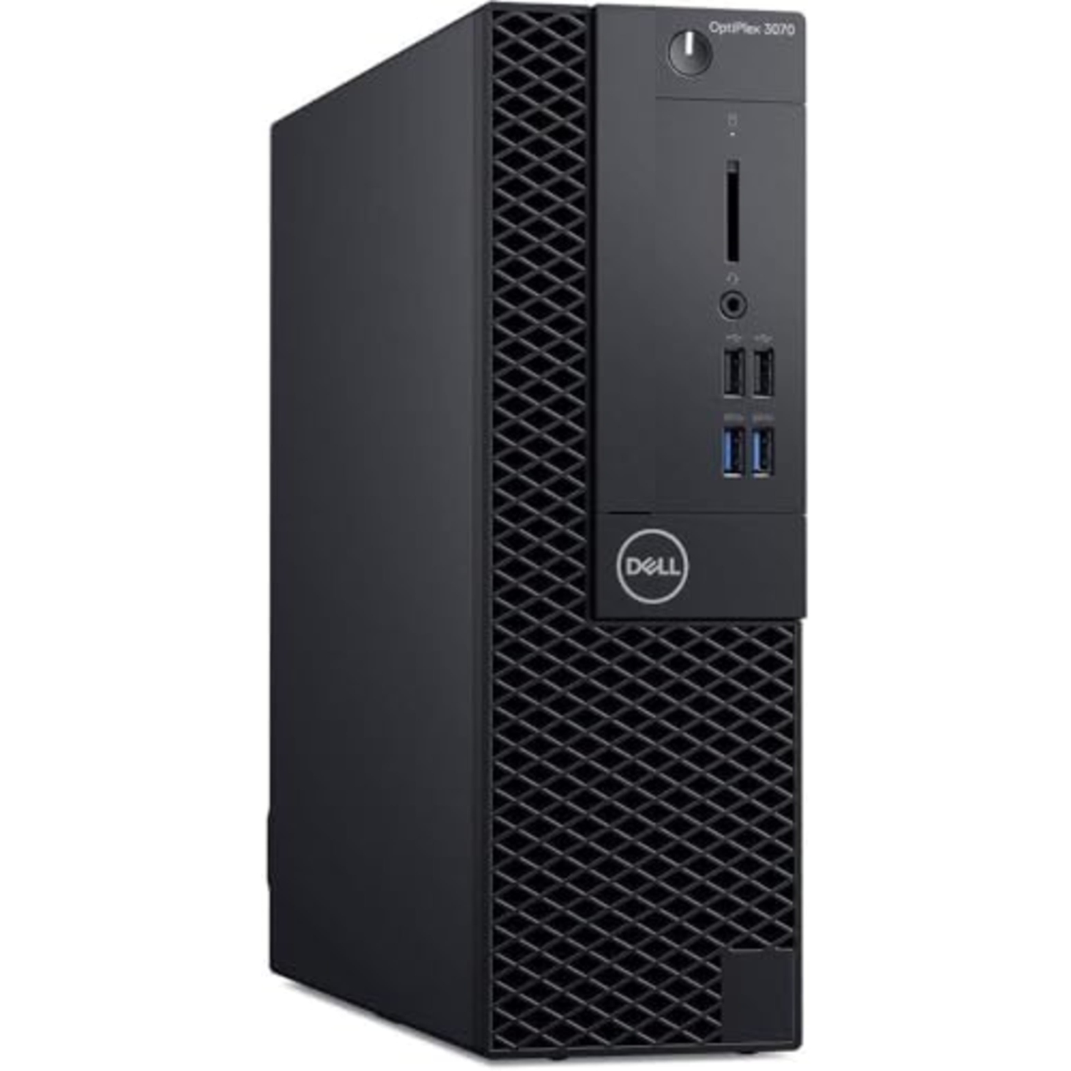 Refurbished Dell Optiplex 3070 SFF Desktop | Core i5 - 9500 - 256GB SSD Hard Drive - 16GB RAM | 6 cores @ 4.4 GHz Win 11 Pro Black