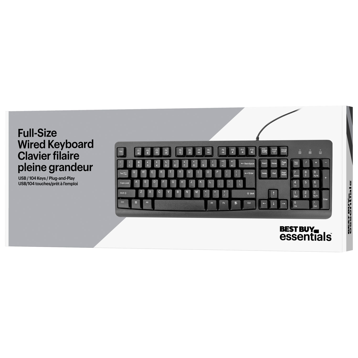 Clavier pleine grandeur de Best Buy Essentials - Exclusivité Best Buy