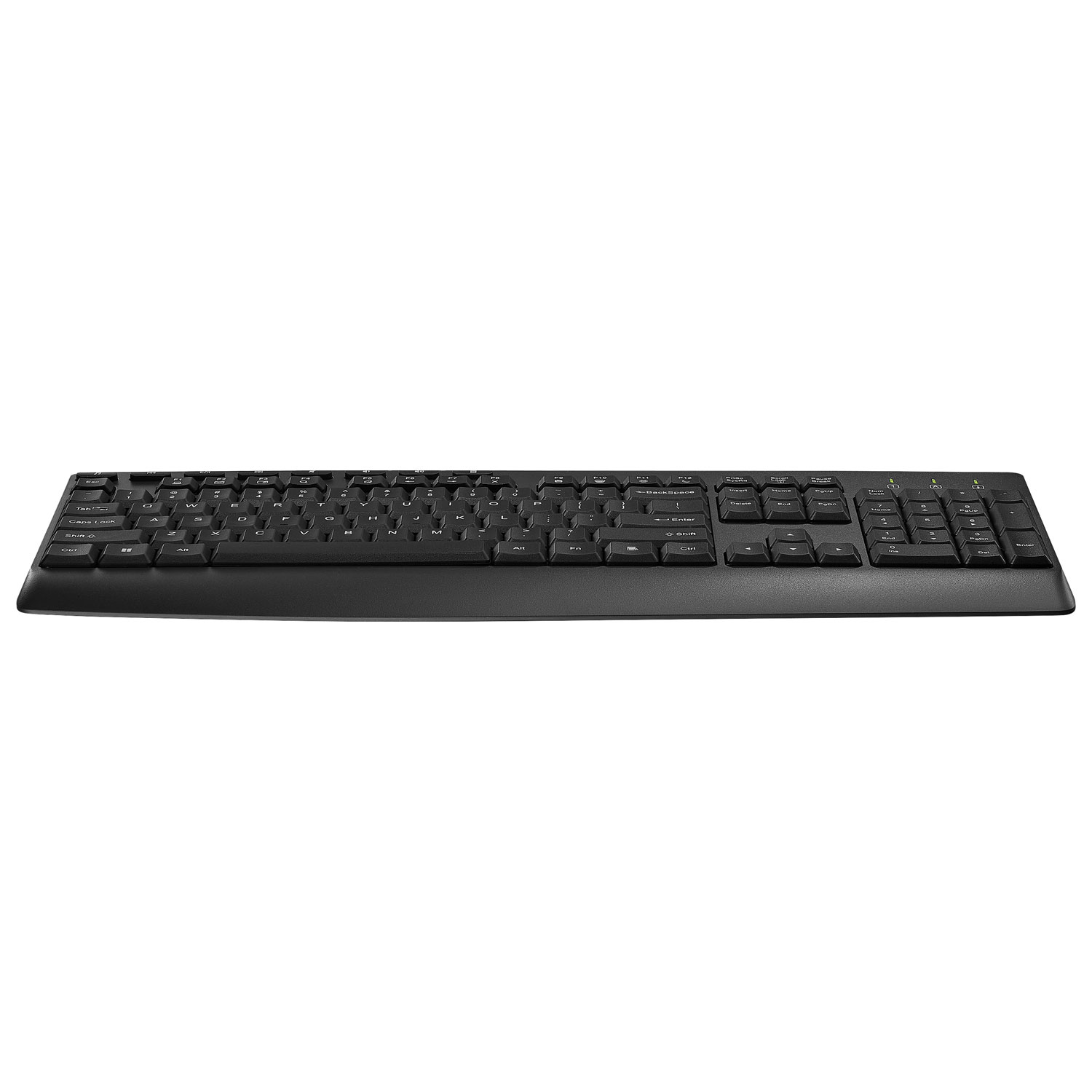 Ensemble clavier et souris ergonomiques sans fil 2,4G de Best Buy Essentials - Anglais