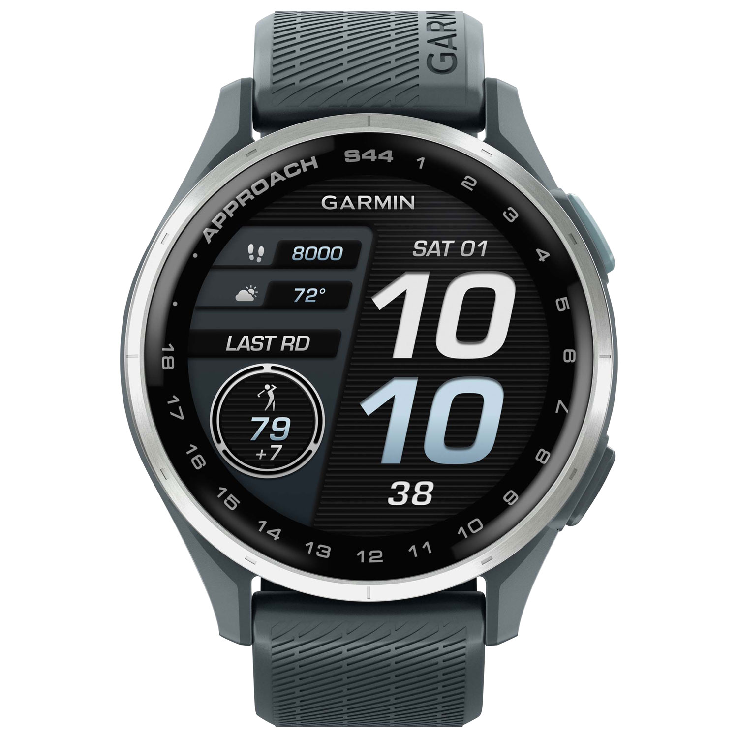 Garmin Approach S44 45mm AMOLED GPS Golf Smartwatch - Twilight
