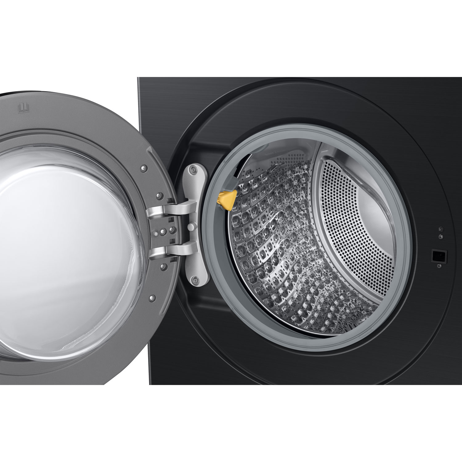 Samsung 6.1 Cu. Ft. Vented Electric Washer & Dryer Combo - Brushed Black