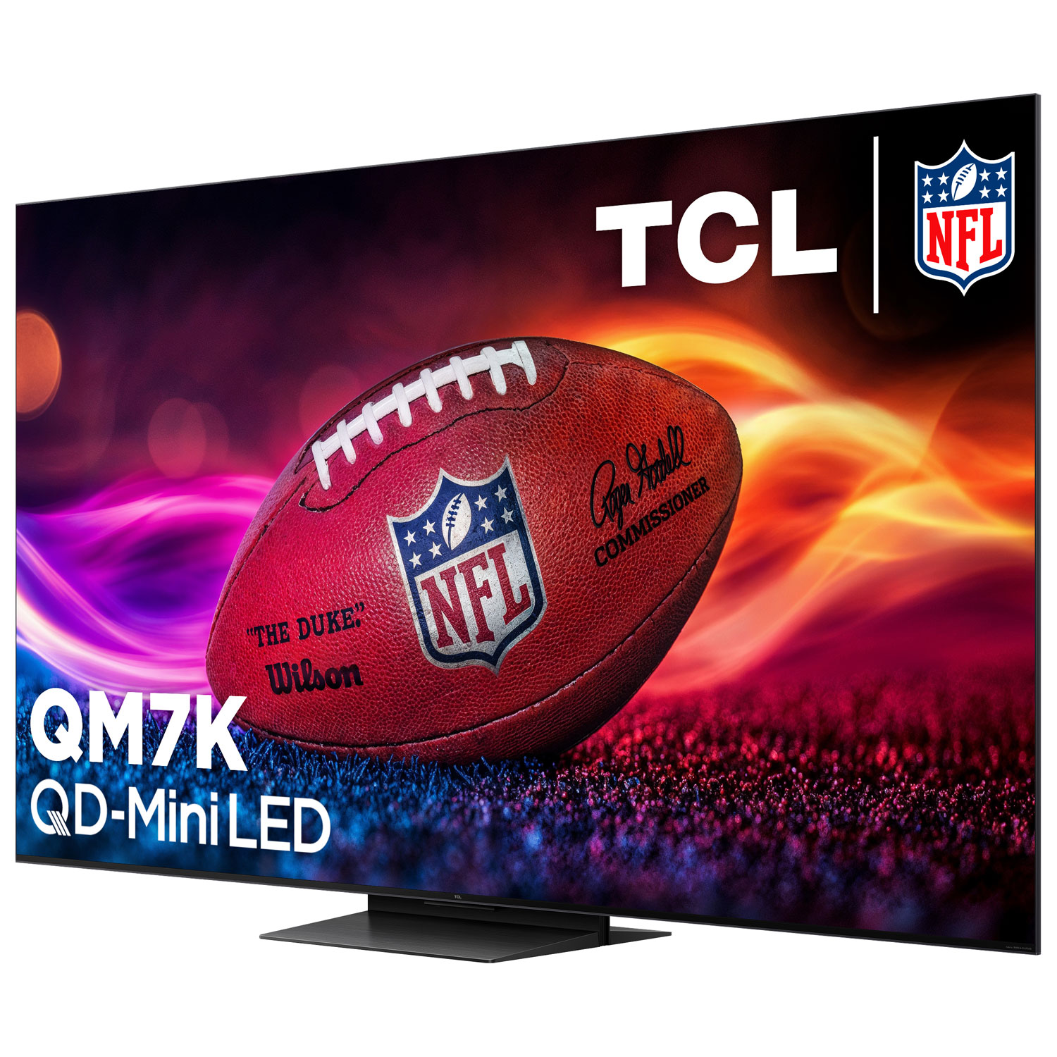 Téléviseur intelligent Google QD mini-DEL HDR UHD 4K de 55 po série QM7K de TCL - 2025