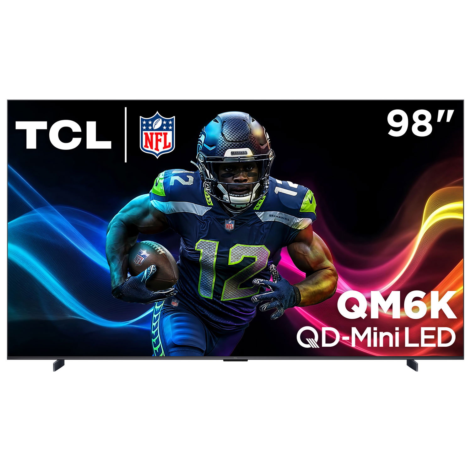 TCL 98" QM6K Series 4K UHD HDR QD-Mini LED Smart Google TV (98QM6K) - 2025