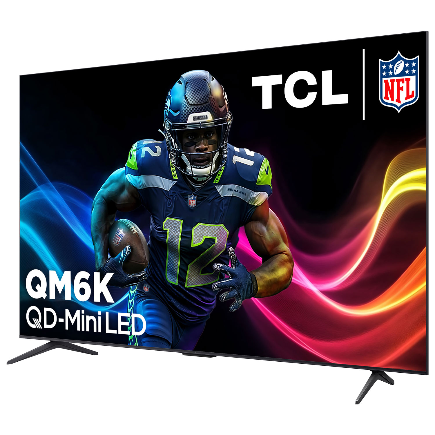 Téléviseur intelligent Google QD mini-DEL HDR UHD 4K de 85 po série QM6K de TCL - 2025