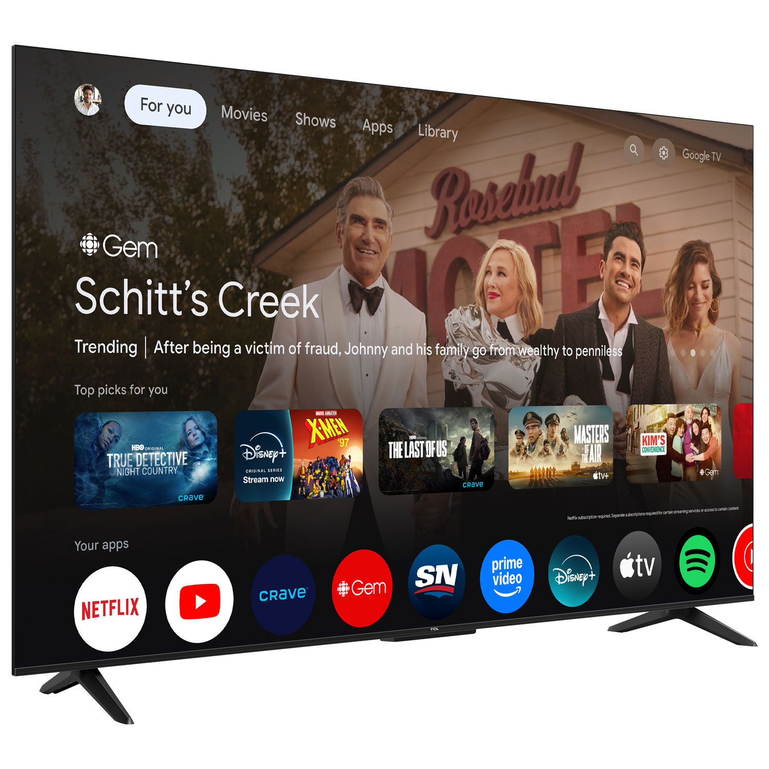 TCL 55" S45K Series 4K UHD HDR LED Smart Google TV - 2025