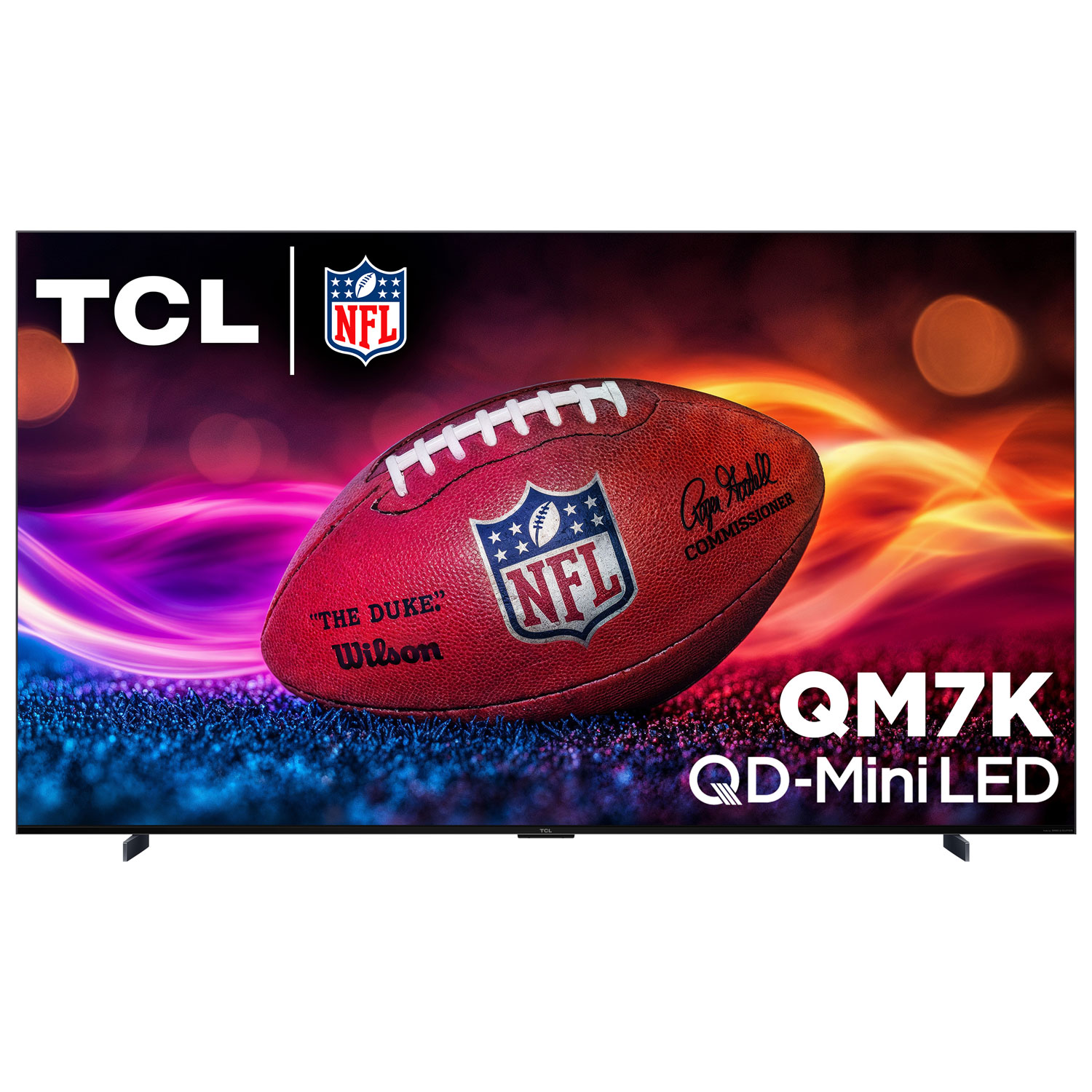 Téléviseur intelligent Google QD mini-DEL HDR UHD 4K de 98 po série QM7K de TCL - 2025