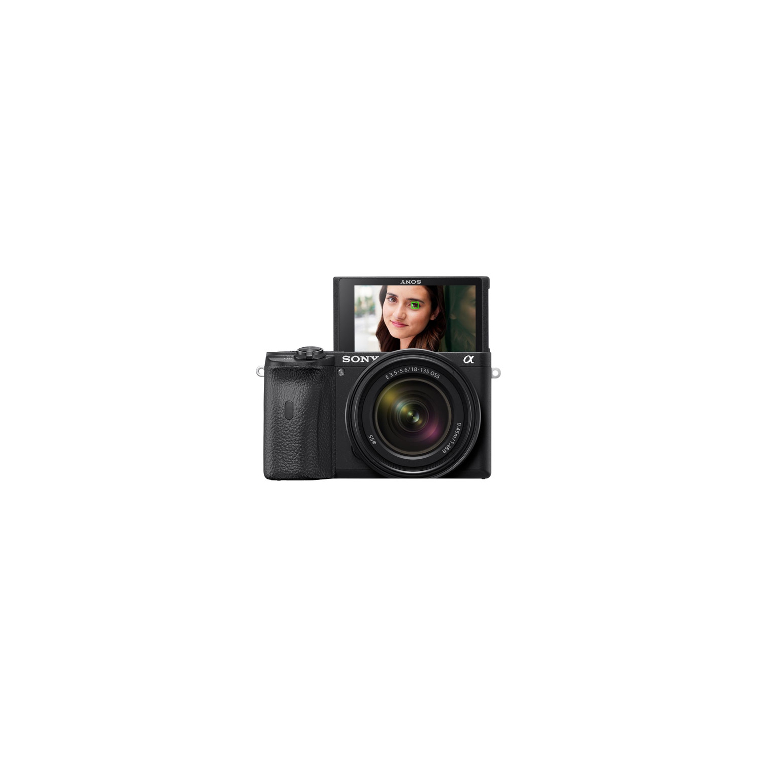 Refurbished (Fair) - Sony Alpha a6600 Mirrorless Vlogger Camera with 18-135mm OSS Lens Kit