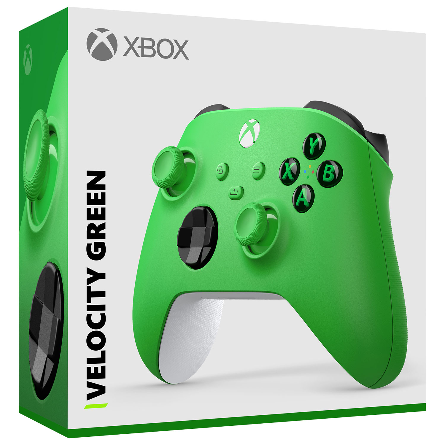 Manette sans fil de Xbox - Vert vélocité