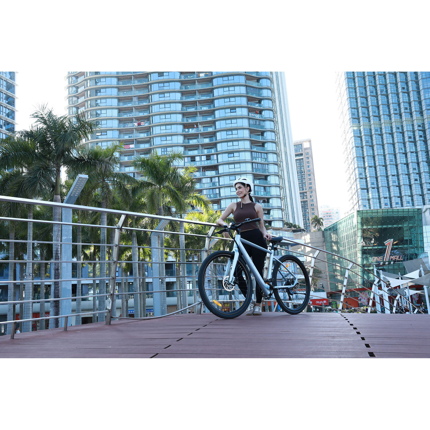 Vélo de promenade électrique EB570 de Blutron - Azur - Exclusivité Best Buy