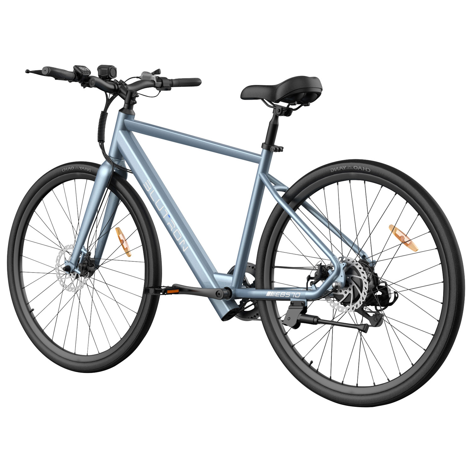 Vélo de promenade électrique EB570 de Blutron - Azur - Exclusivité Best Buy