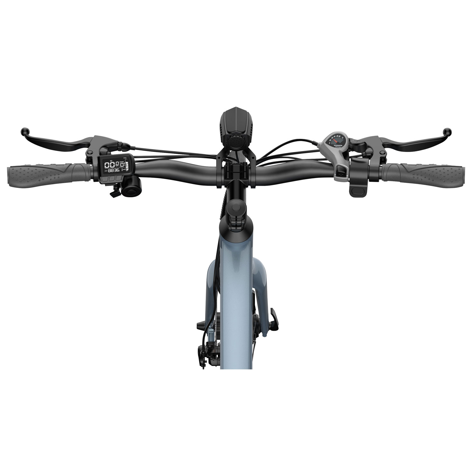 Vélo de promenade électrique EB570 de Blutron - Azur - Exclusivité Best Buy