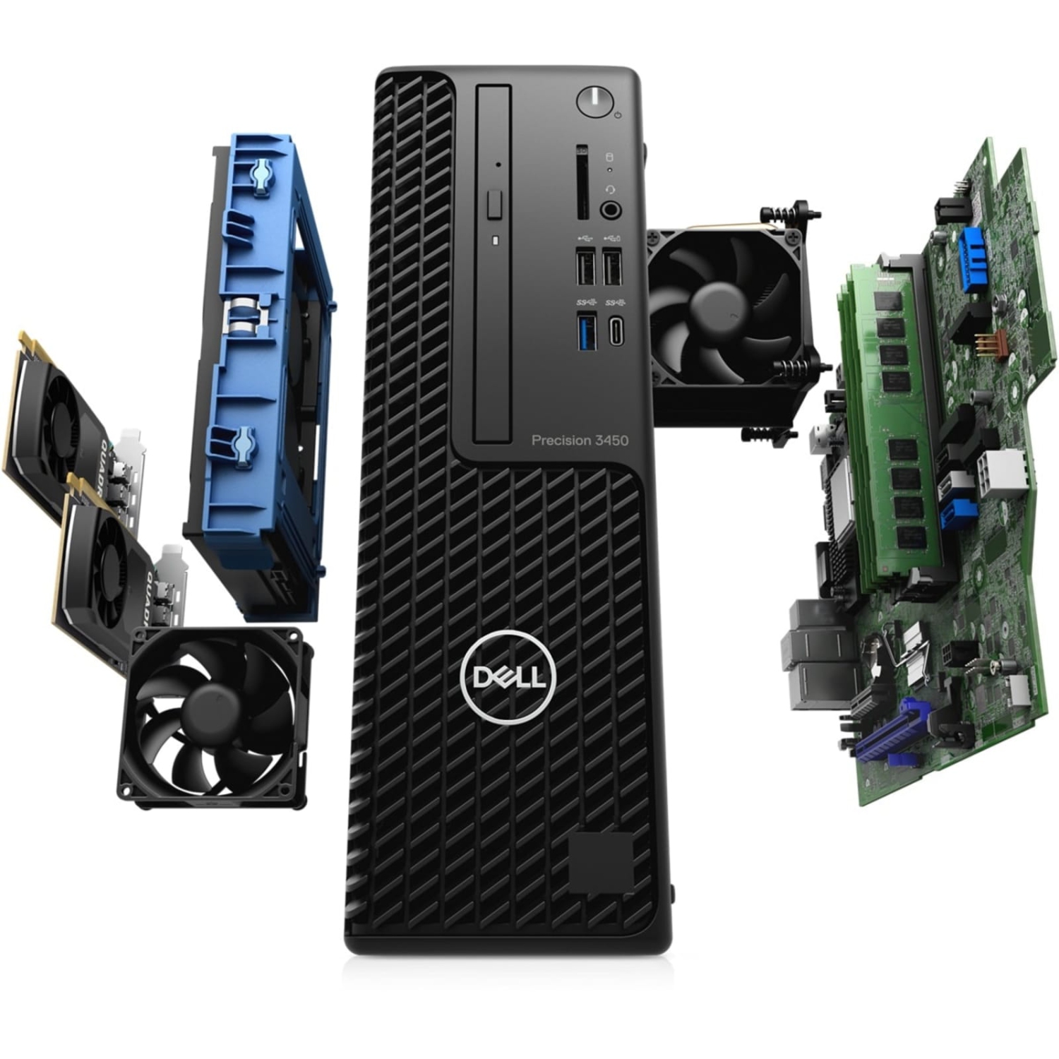 Refurbished (Excellent) Dell Precision 3450 SFF Workstation