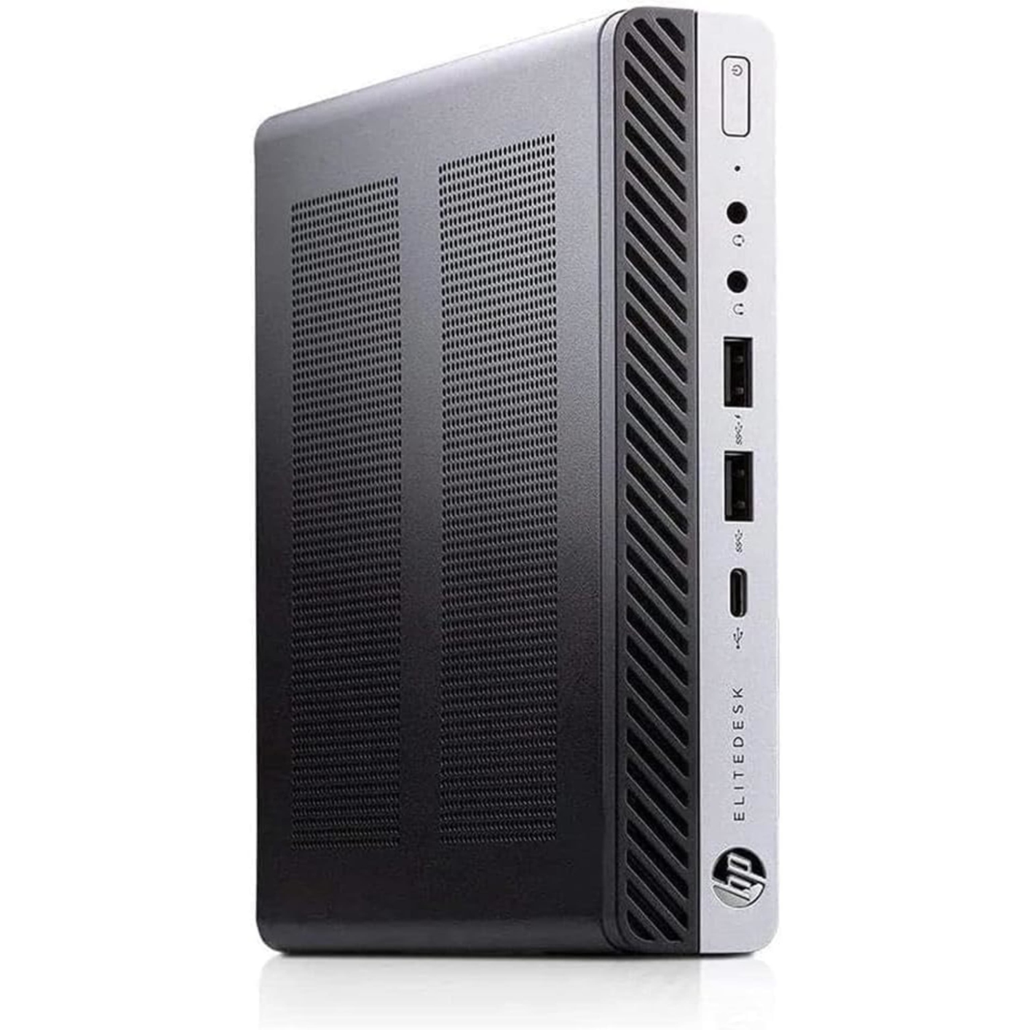 HP EliteDesk 800 G4 Mini Desktop | Core i5 - 8600T - 128GB SSD Hard Drive - 8GB RAM | 6 cores @ 3.7 GHz Win 10 Pro Black