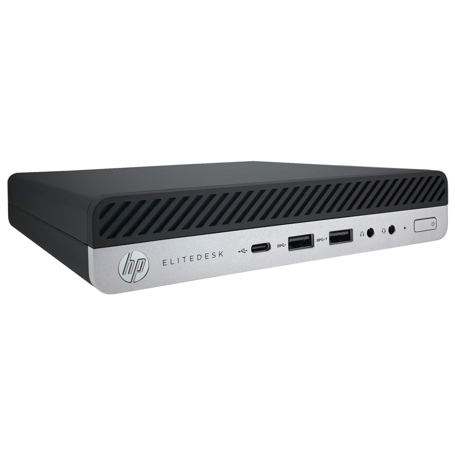 HP EliteDesk 800 G4 Mini Desktop | Core i5 - 8600T - 128GB SSD Hard Drive - 8GB RAM | 6 cores @ 3.7 GHz Win 10 Pro Black