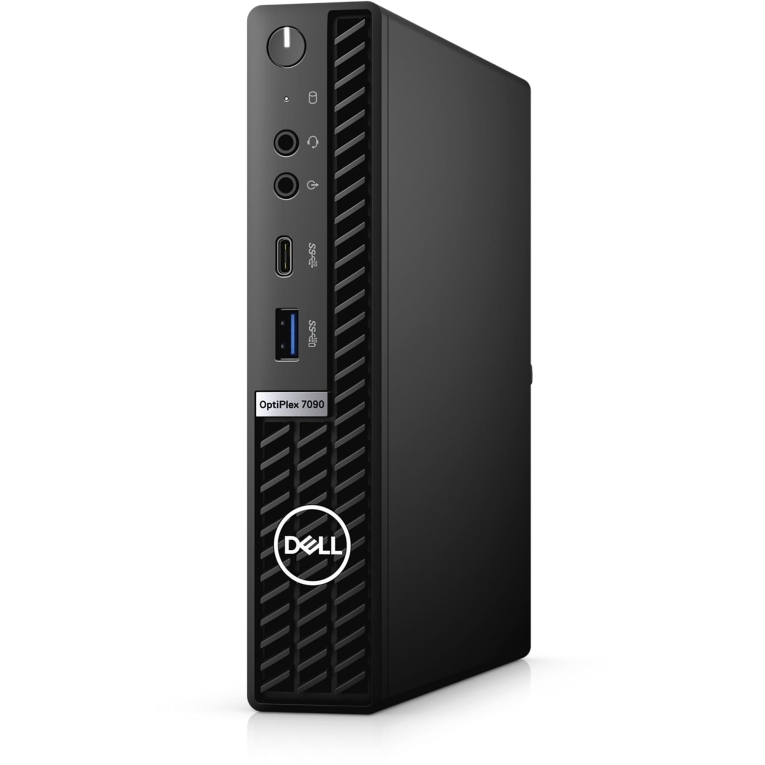 Refurbished Dell Optiplex 7090 Micro Desktop | Core i7 - 10700 - 1TB SSD Hard Drive - 32GB RAM | 8 cores @ 4.8 GHz Win 10 Pro Black