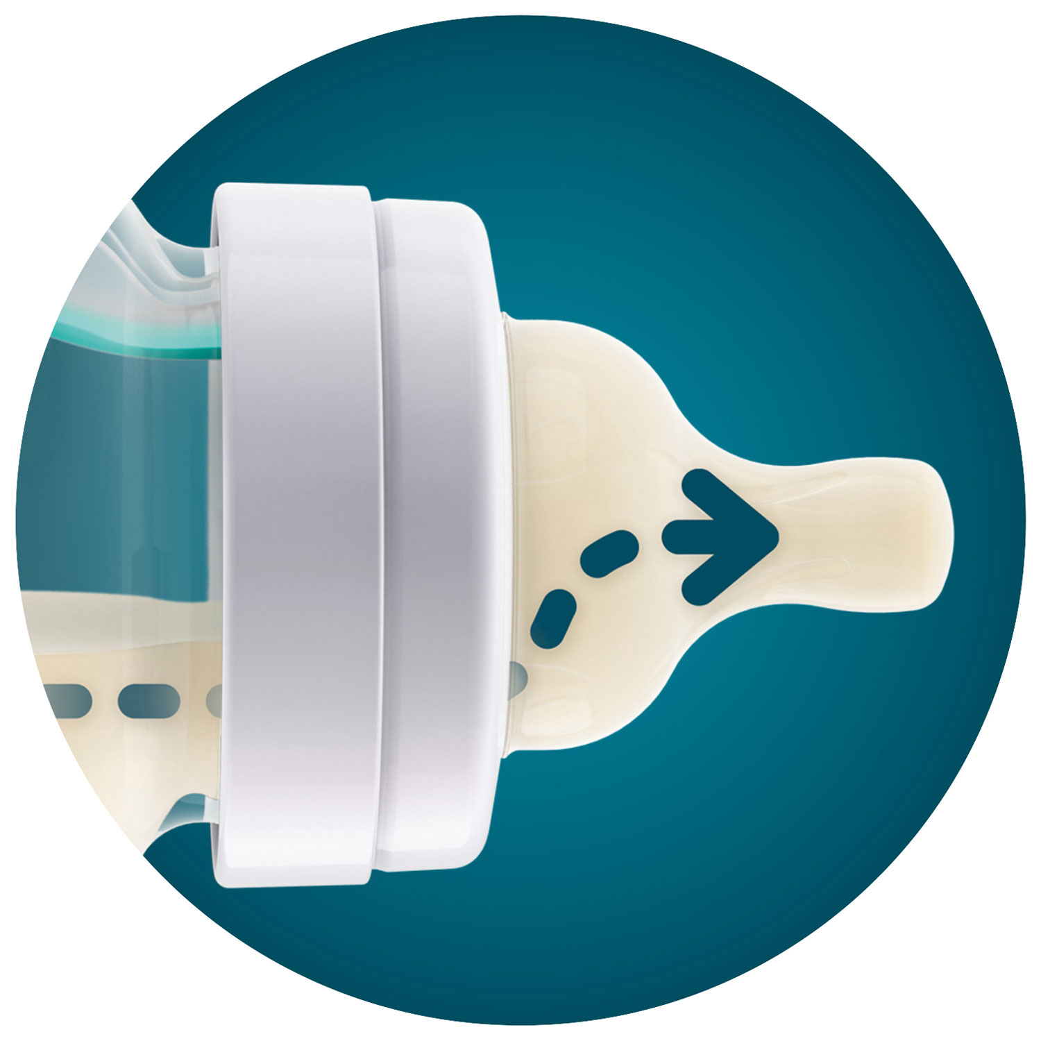 Philips Avent Anti-Colic 9 oz. Baby Bottle Set with AirFree Vent - 3 Pack