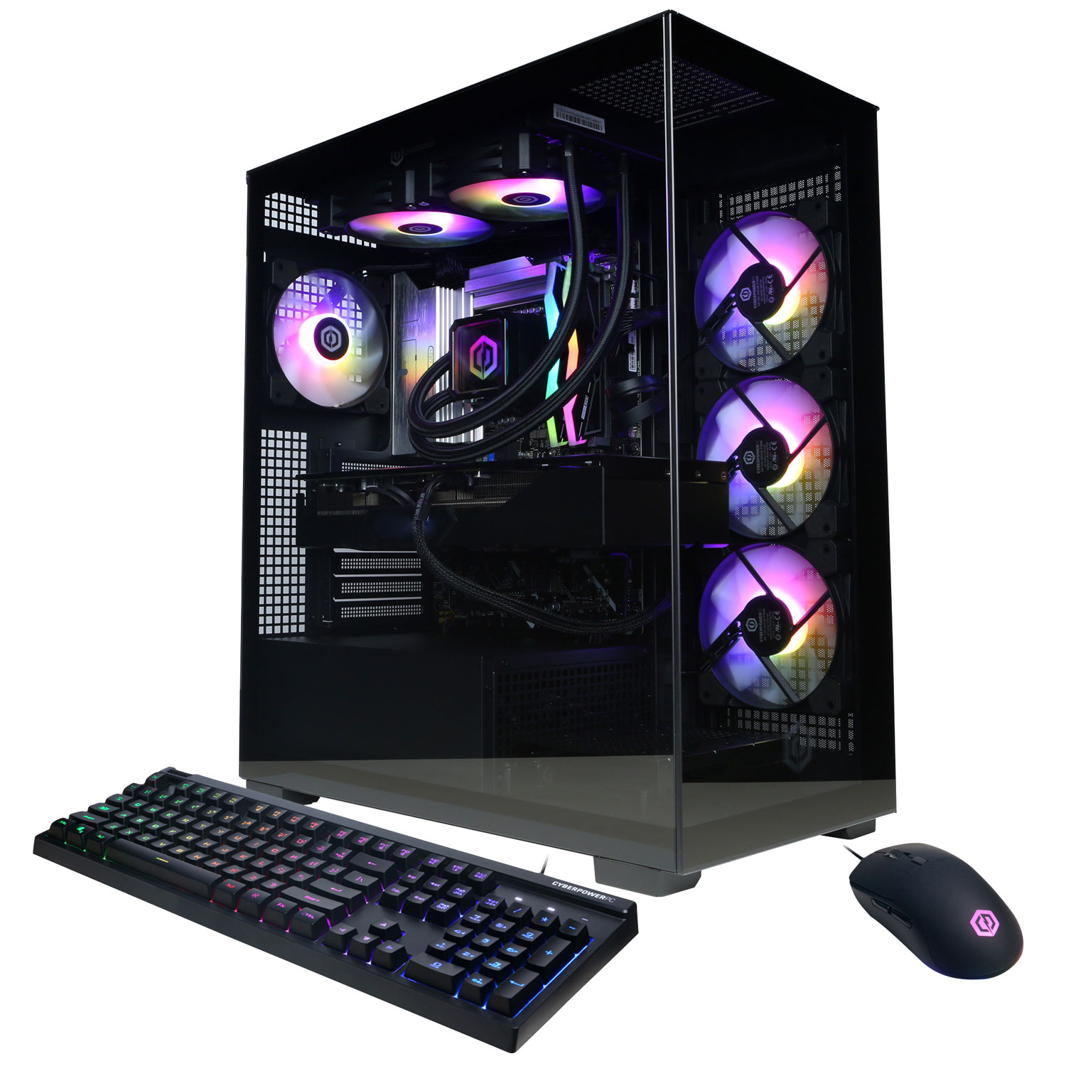 CyberPowerPC Gamer Supreme Gaming PC (Intel Core Ultra 7 265KF/32GB RAM/2TB SSD/GeForce RTX 5080/Win 11) - Eng