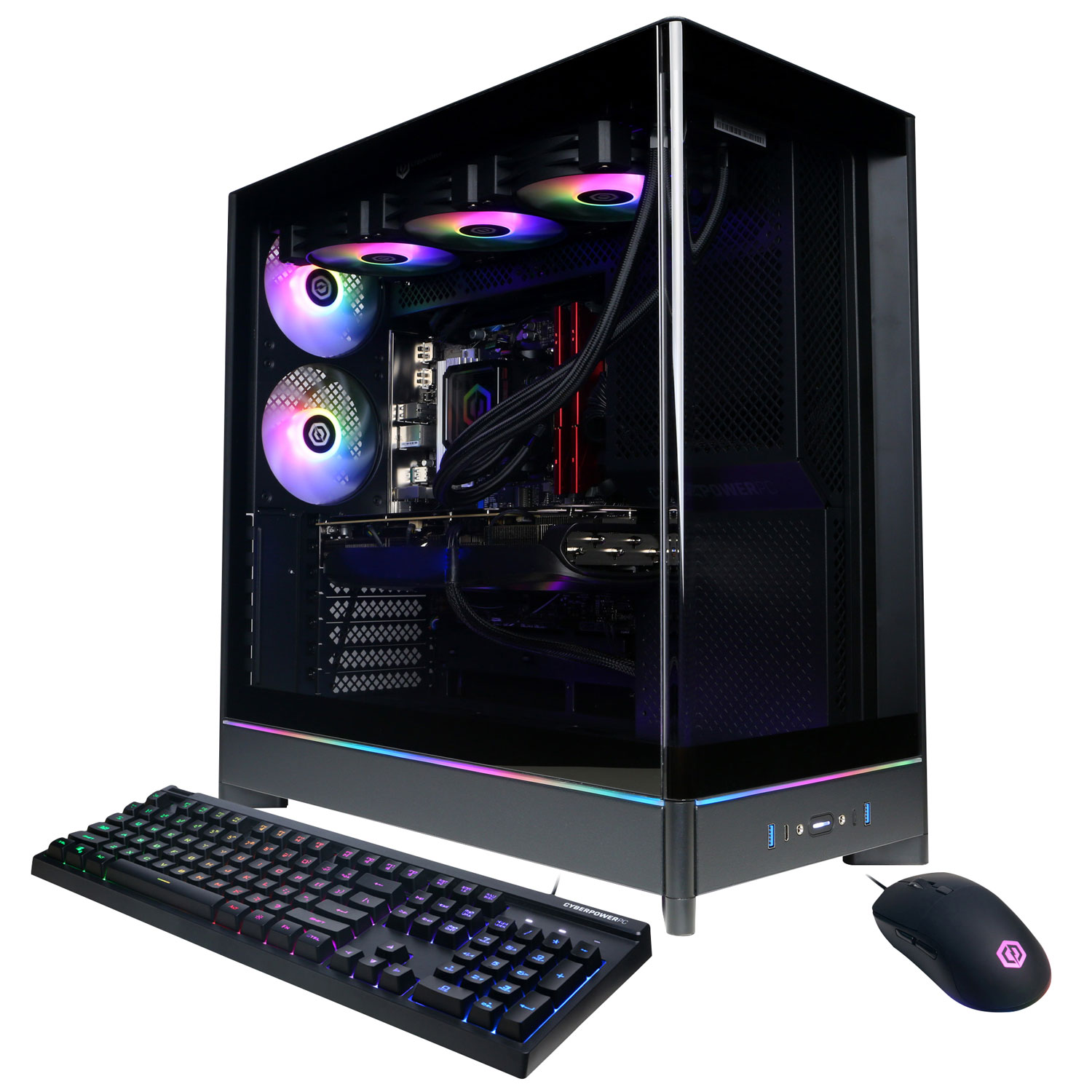 CyberPowerPC Gamer Supreme Gaming PC (AMD Ryzen 9 9950X /64GB RAM/4TB SSD/GeForce RTX 5090/Win 11) - Eng