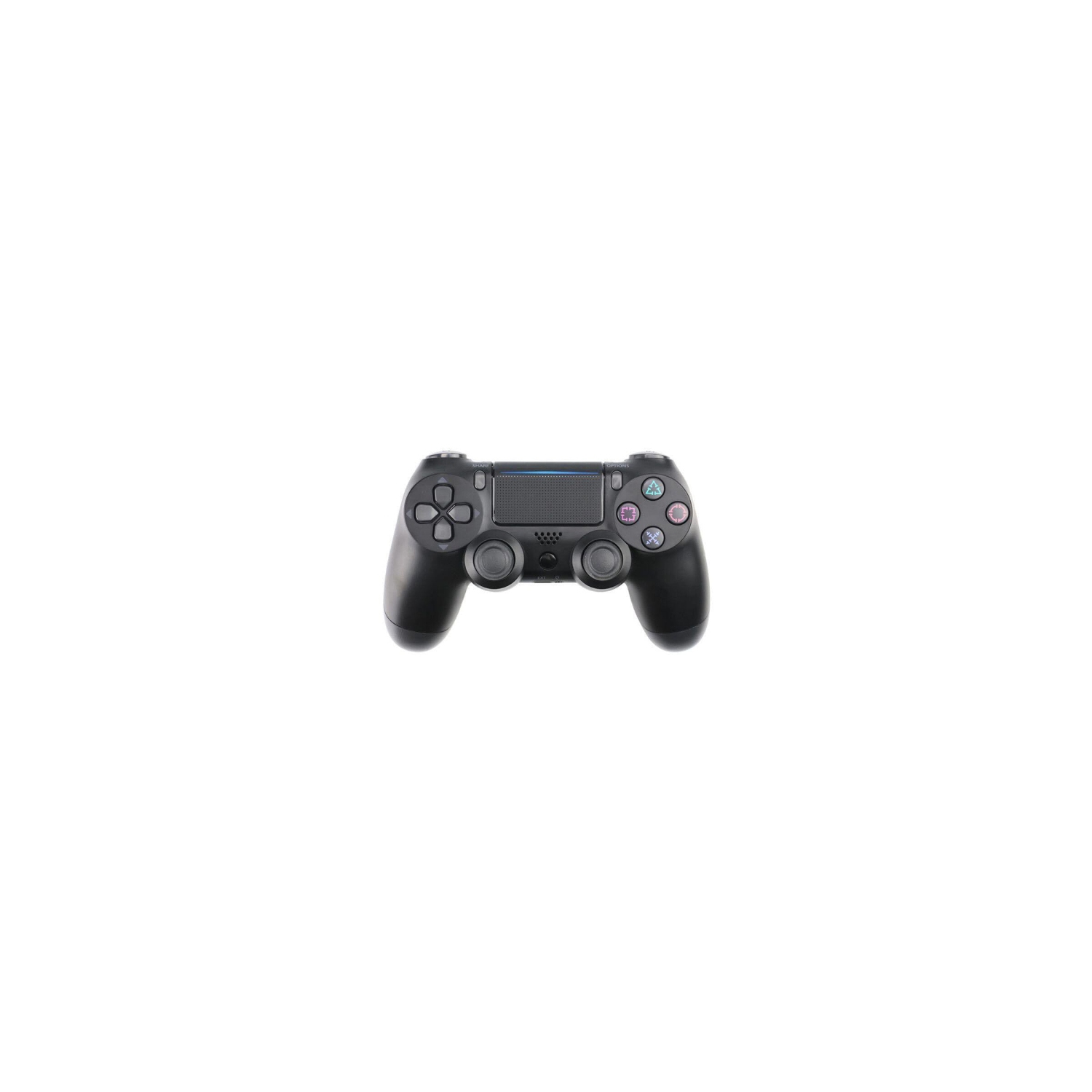 Double Vibration 4 Wireless Controller For (PS4/PS TV/PS Now) - Jet Black