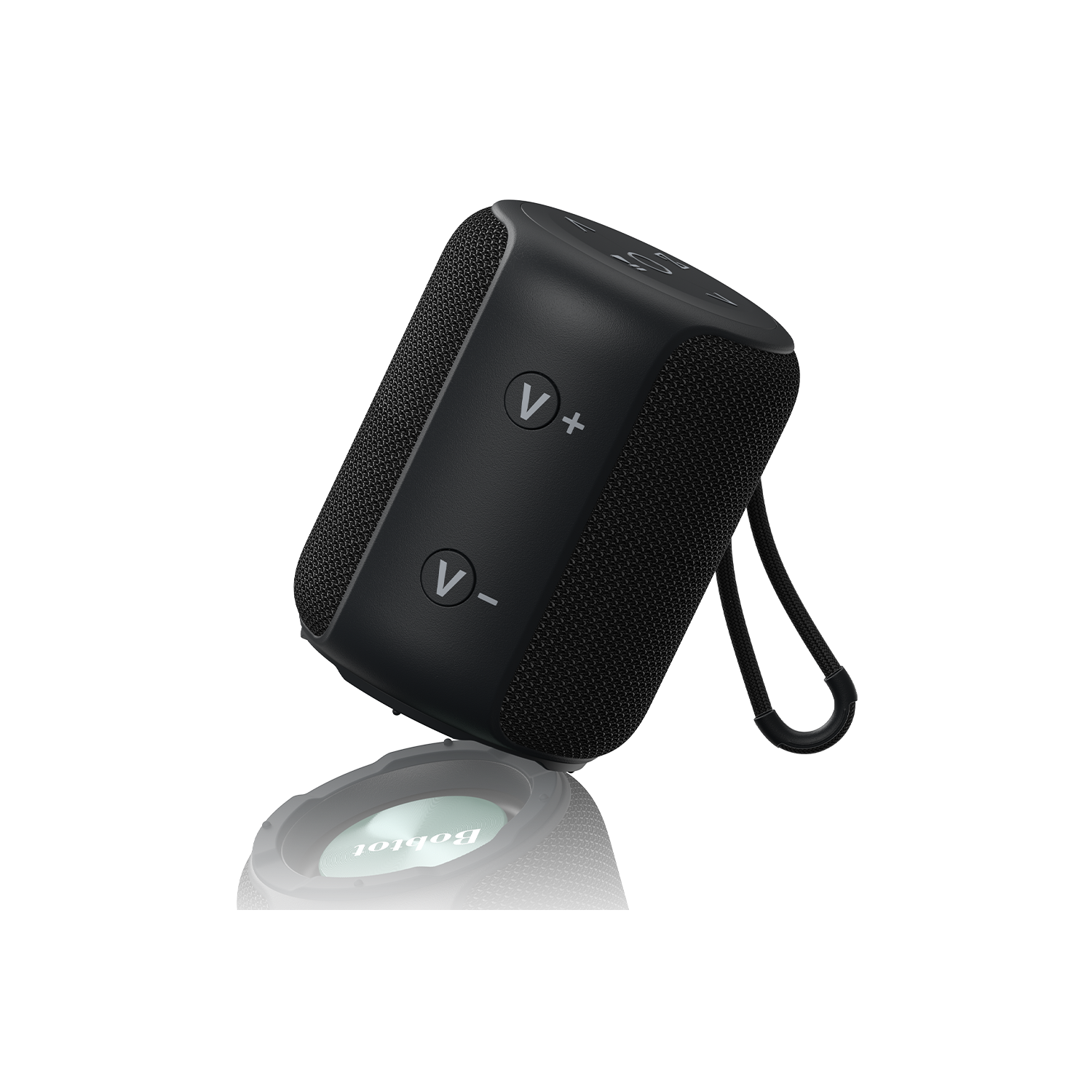 Bobtot Portable Speaker Bluetooth 10W Peak, IPX6 Shower Speaker, 25H Playing Time, Loud and Stereo Sound with Bass, Dual Pairing, Small Bluetooth