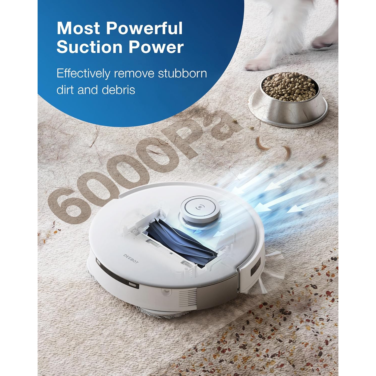 (Boîte ouverte) Aspirateur robot et vadrouille ECOVACS DEEBOT T20 Omni