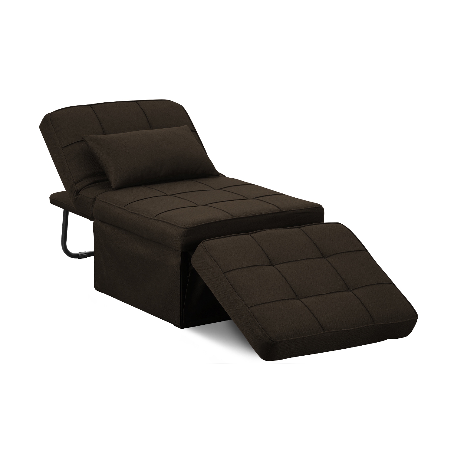 Ainfox 71&nbsp;po canapé-lit pliant brun pour la maison