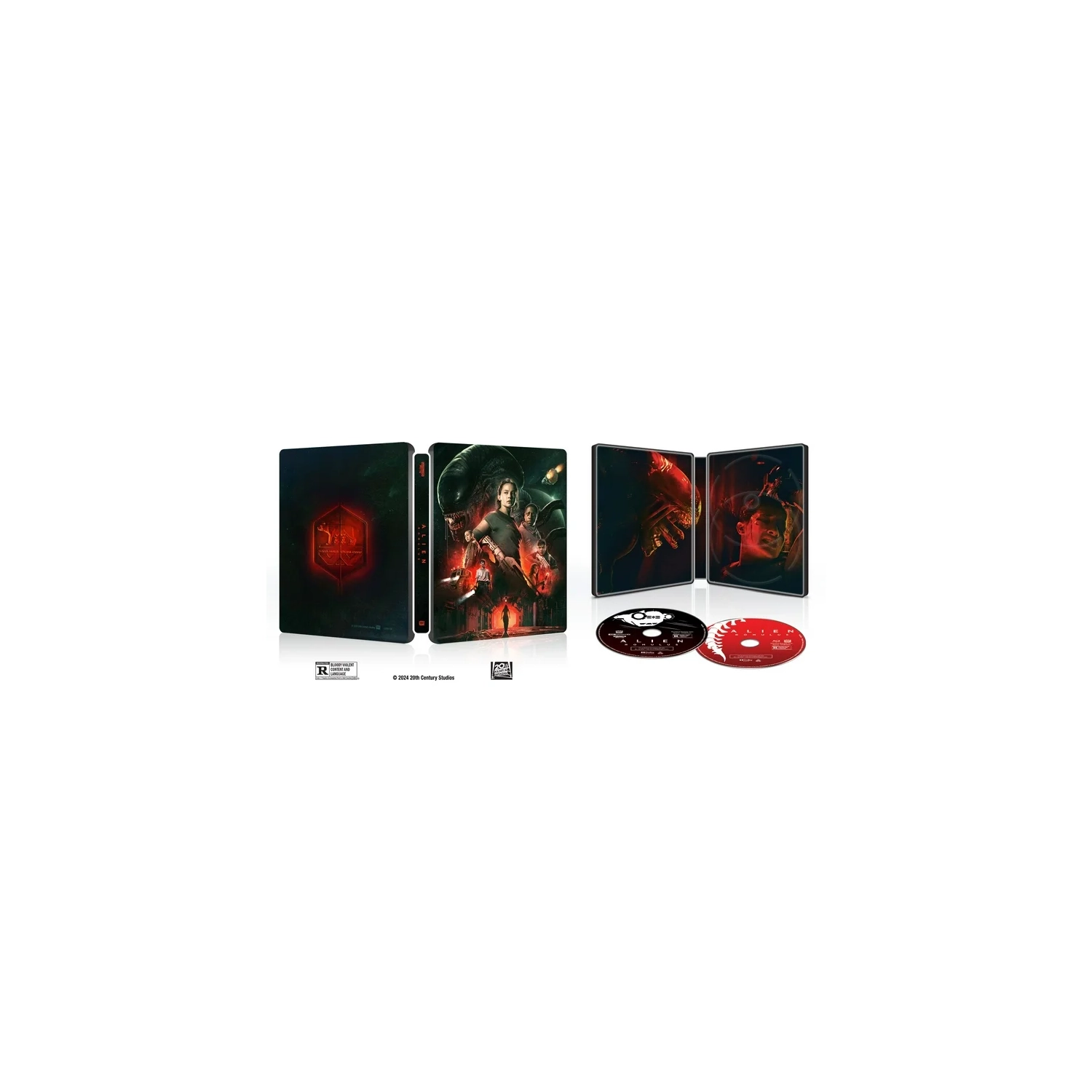 Alien Romulus [Steelbook] [4K Ultra HD + Blu-ray]