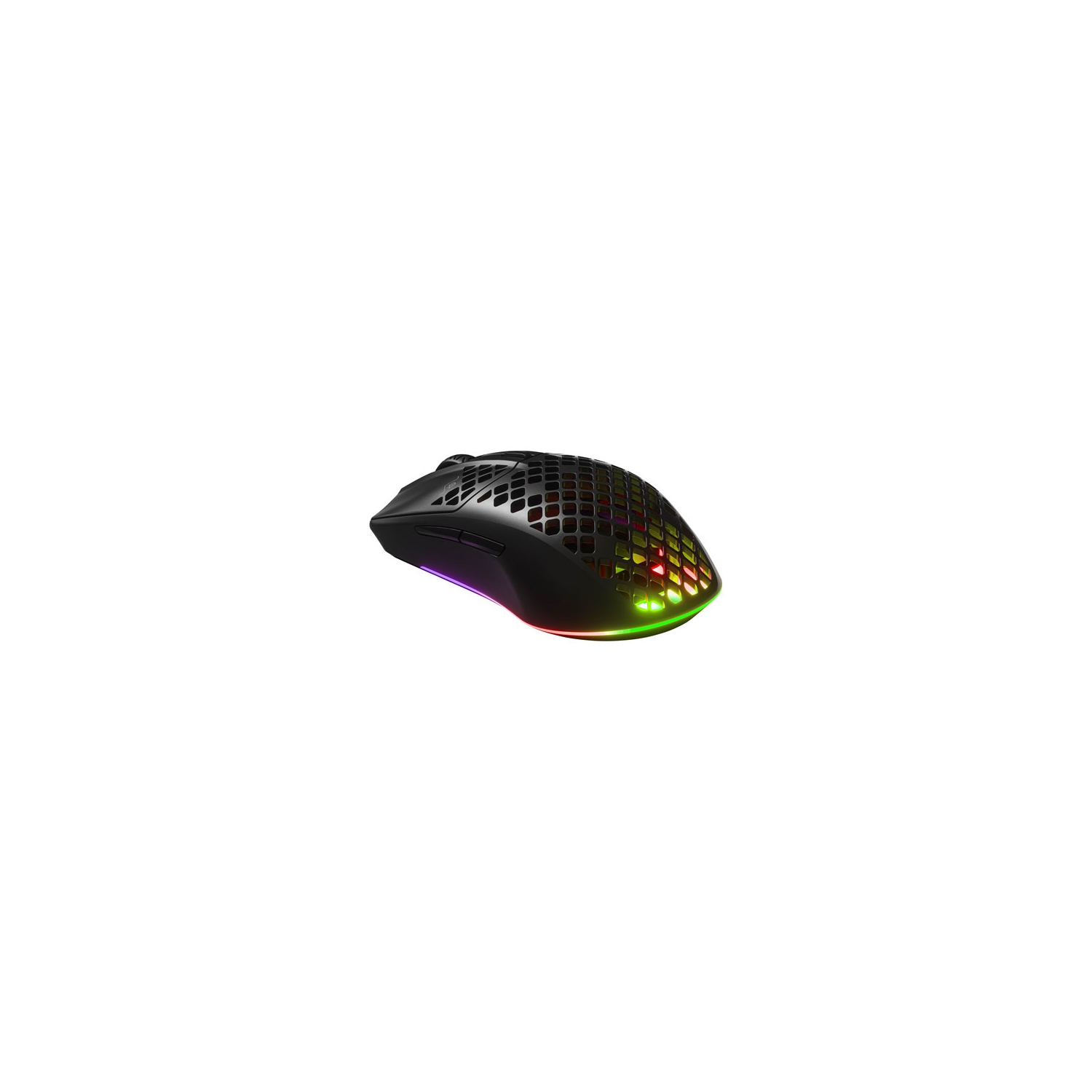 Refurbished SteelSeries Aerox 3 2022 Edition 18000 DPI Bluetooth Optical Gaming Mouse Black 62612