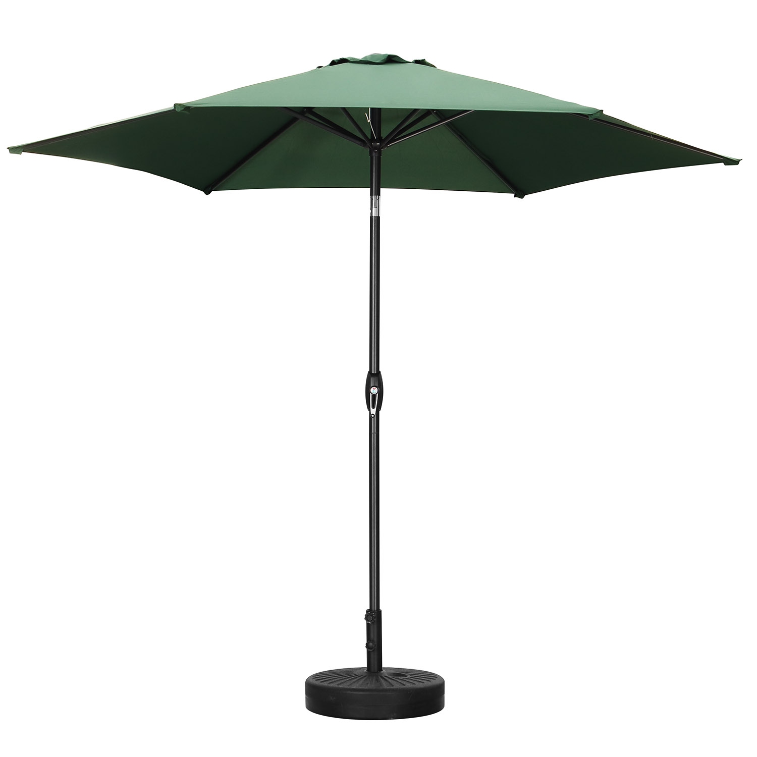 Ainfox 9FT Patio Umbrella Outdoor Table Umbrella Green