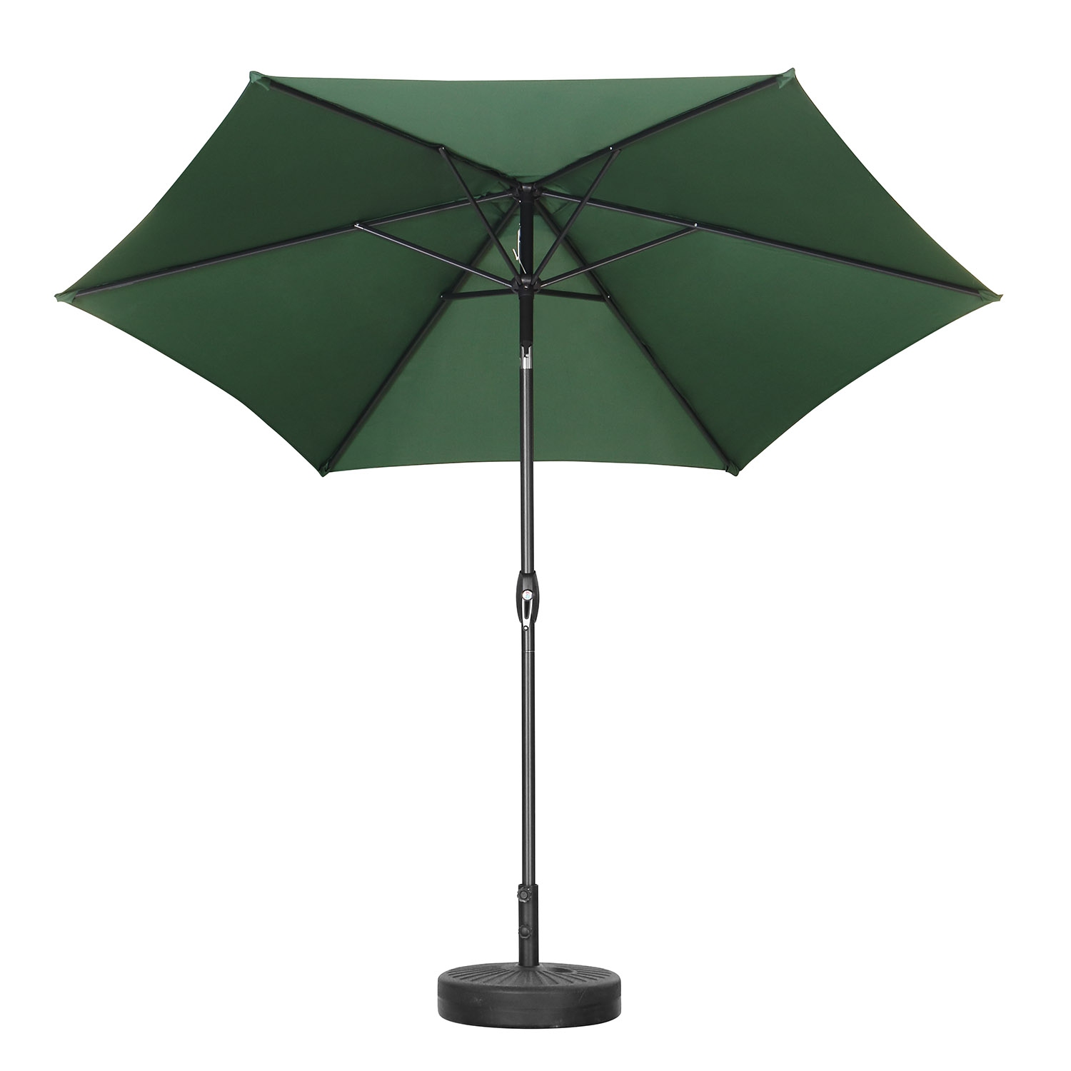 Ainfox 9FT Patio Umbrella Outdoor Table Umbrella Green