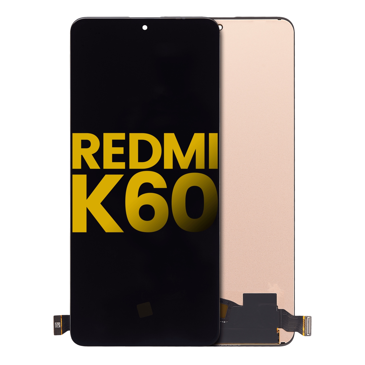 Refurbished - Excellent Premium Replacement OLED Screen Assembly for Xiaomi Redmi K60 -- All Colors