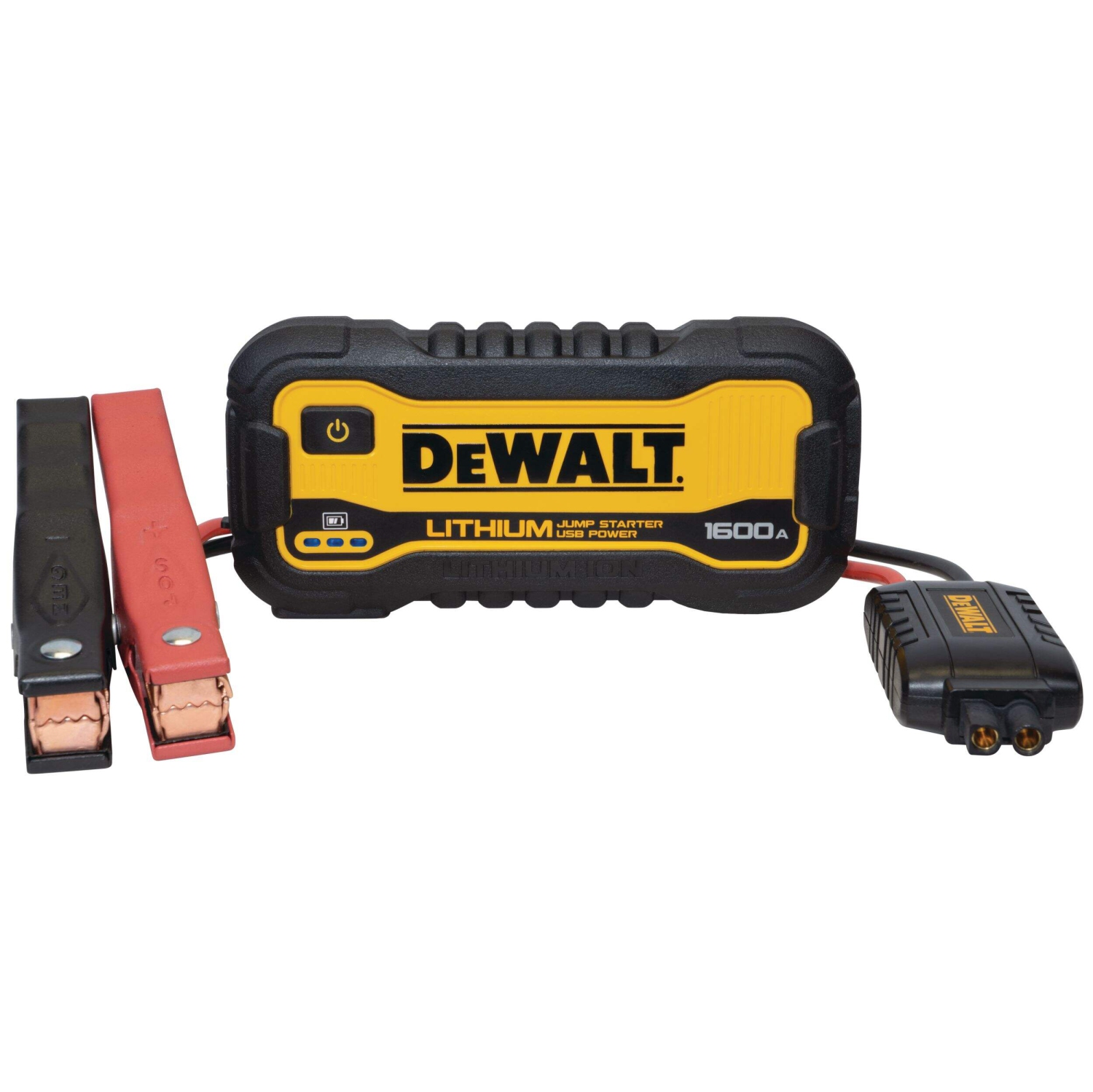 DEWALT DXAELJ16 Lithium Booster Pack/Jump Starter with USB Power Bank, 1600A