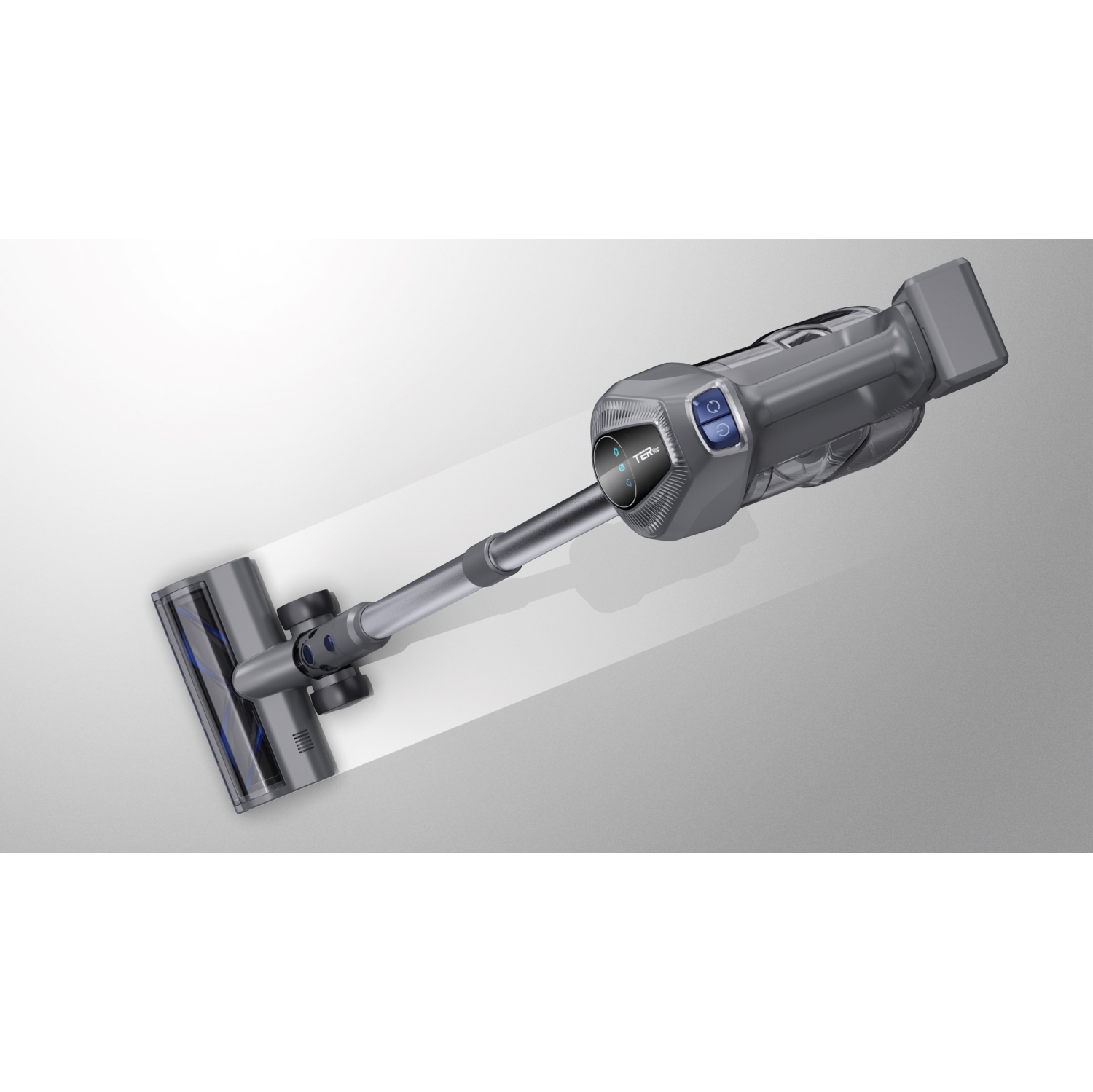 GlowWise Cordless Vacuum Cleaner, Stick Vacuum Cleaners with Powerful Suction, AntiTangle Handheld Vacuum Cleaner for Home Display for Carpet