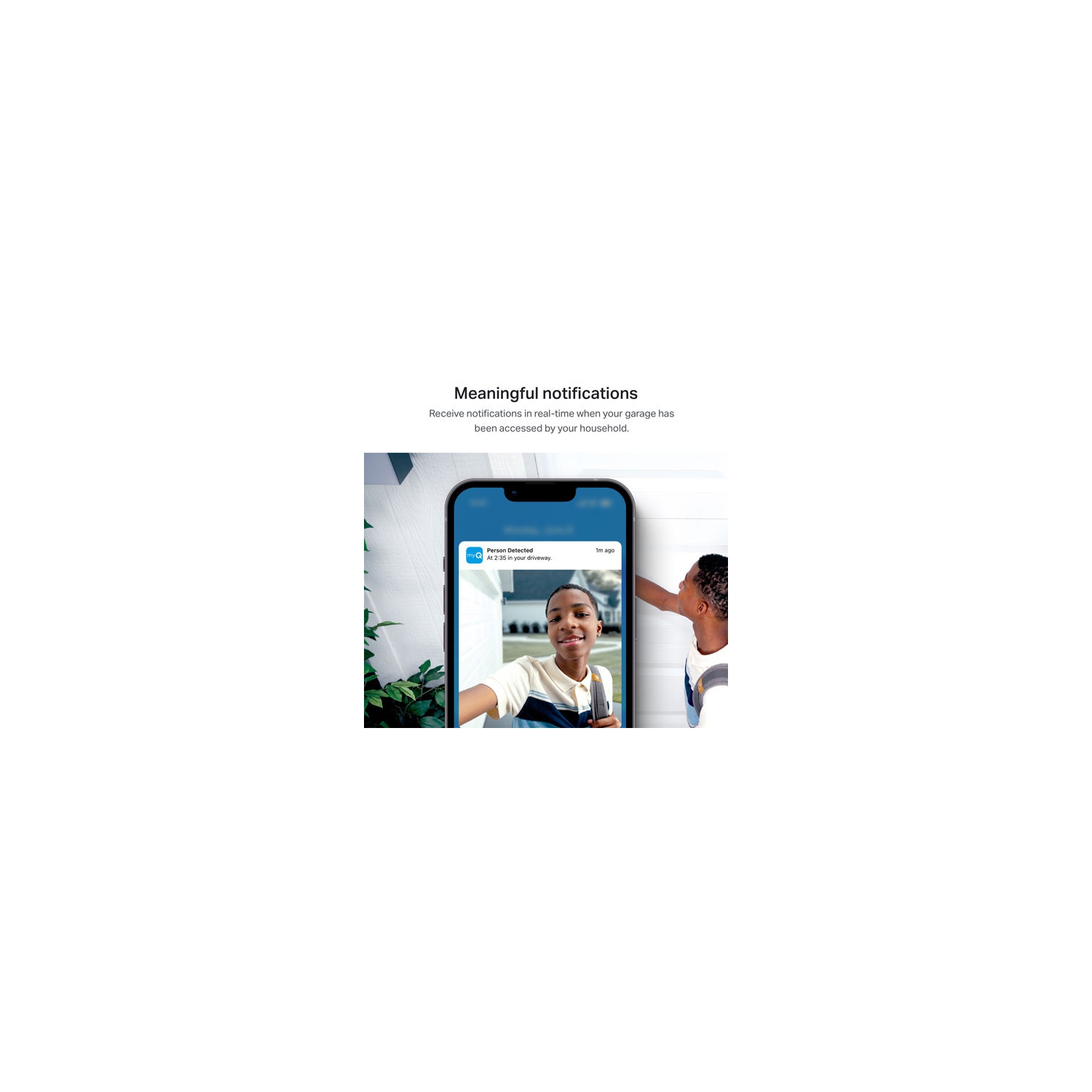 Tout nouveau - Clavier vidéo intelligent pour garage MyQ de Chamberlain - Blanc