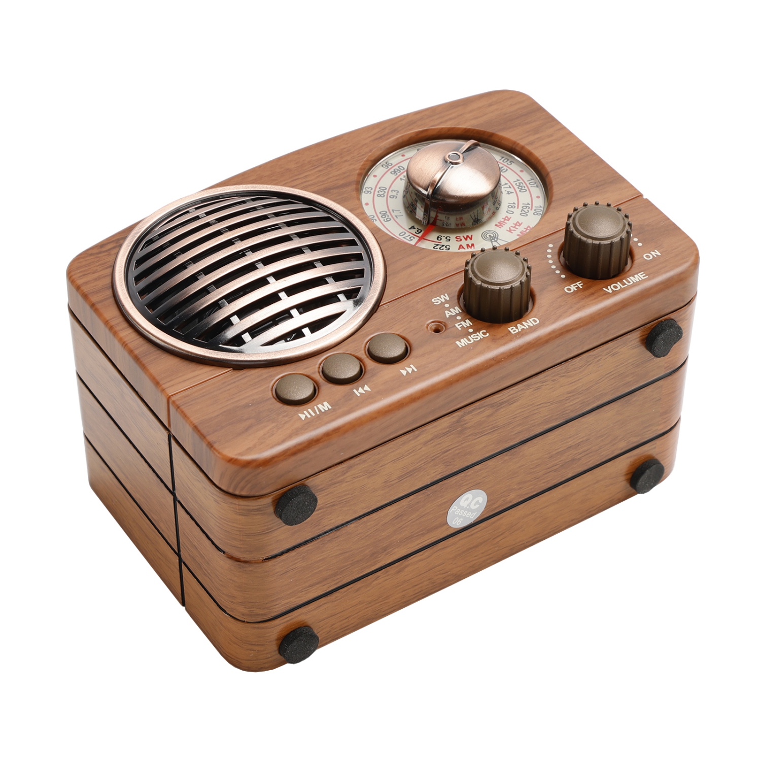 Retro-Style Decorative Radio Mini Portable Music Player Bluetooth Speaker Radio