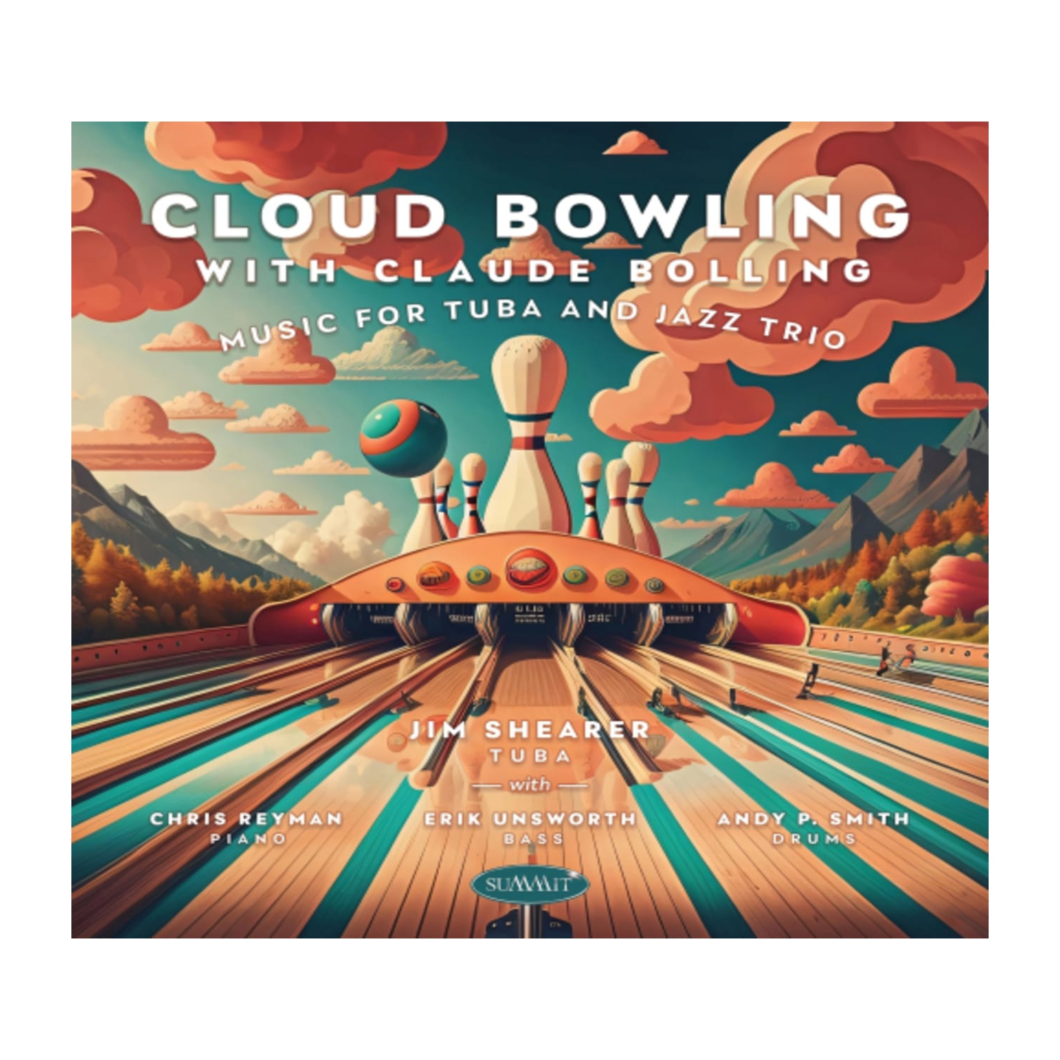 Jim Shearer - Cloud Bowling With Claude Bolling: Music For Tuba And Jazz Trio - [CD]