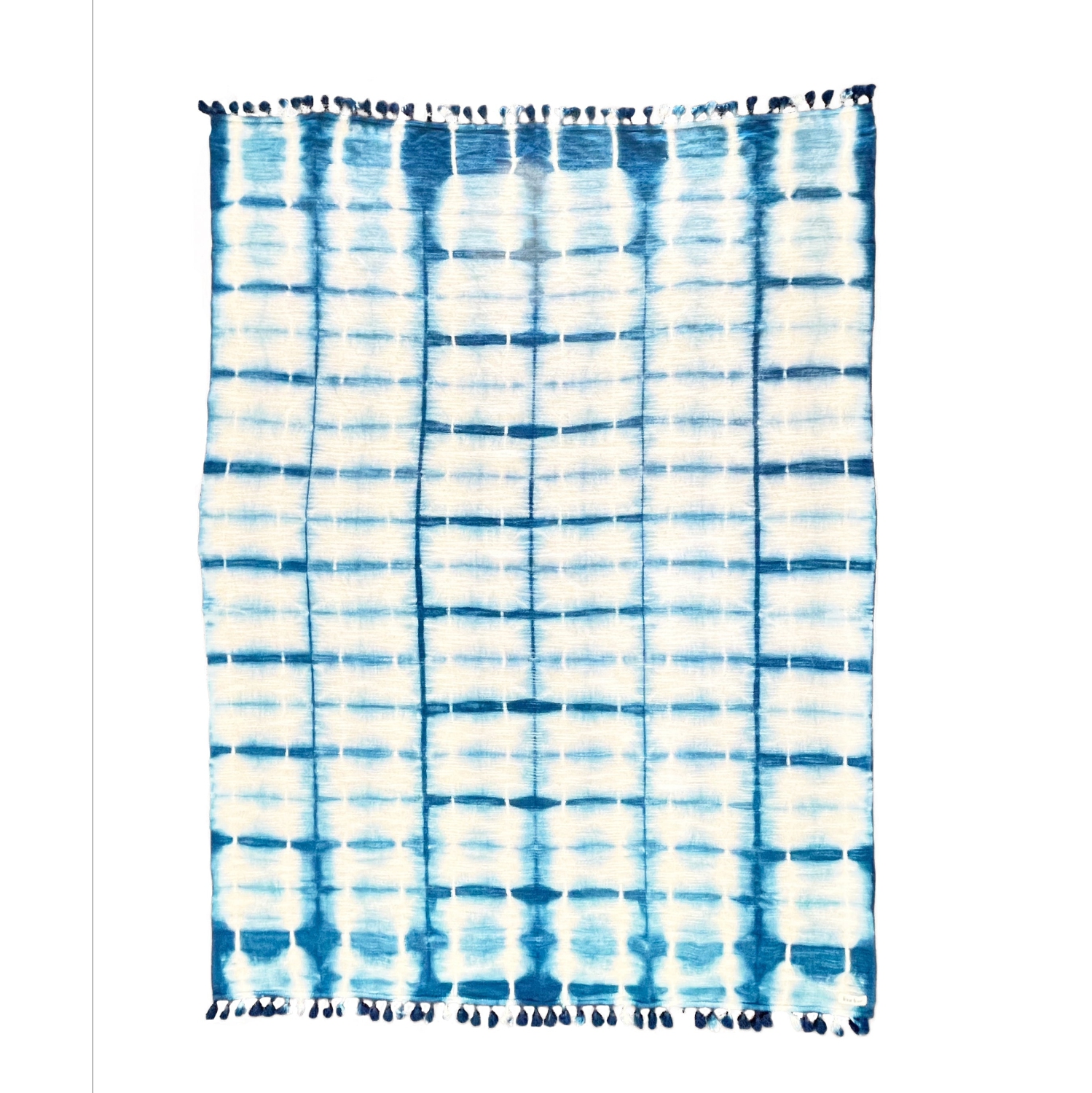 Couverture de plage teinte indigo par FourFour Co