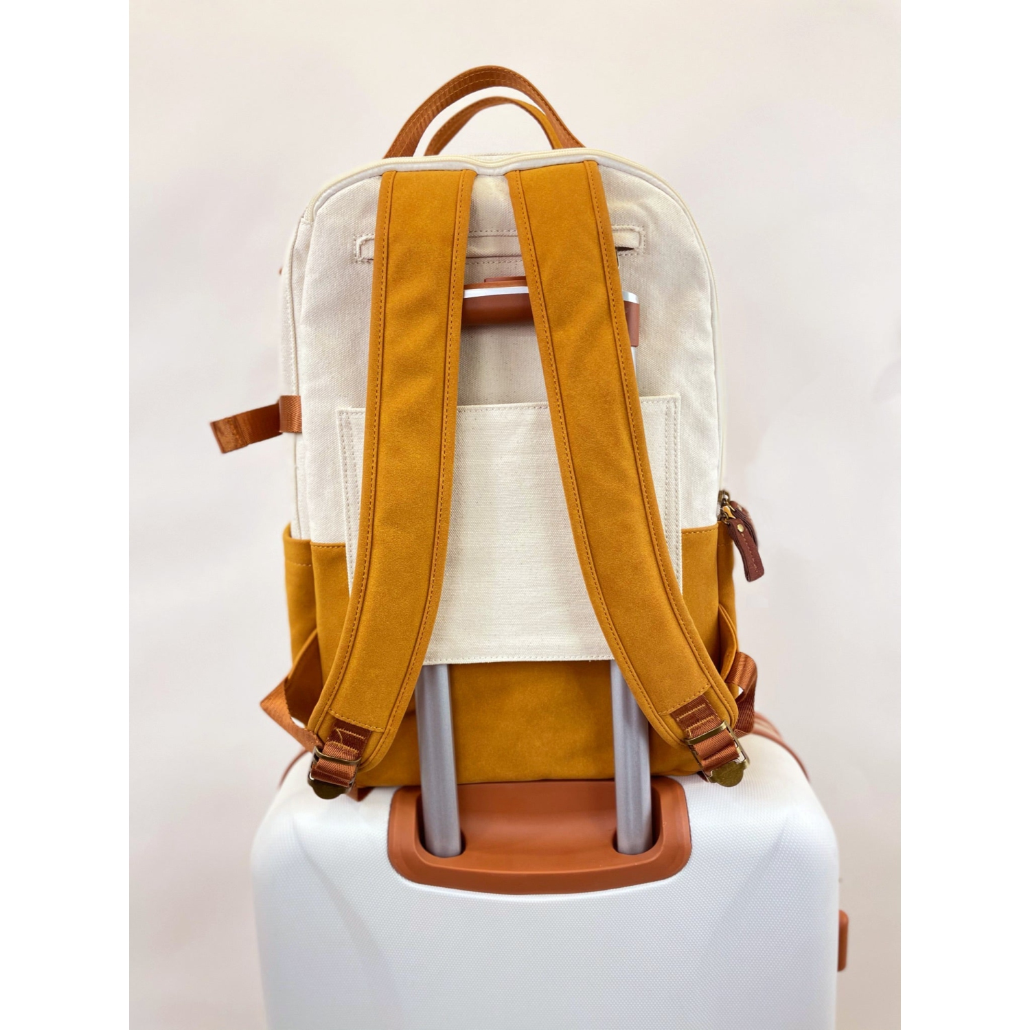 Good To Go Backpack - Bliss Curry/Cream by FourFour Co
