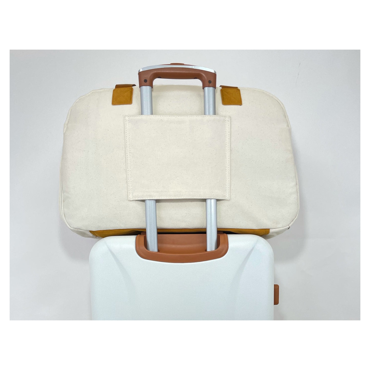 Getaway Duffel Bag - Bliss Curry/Cream by FourFour Co