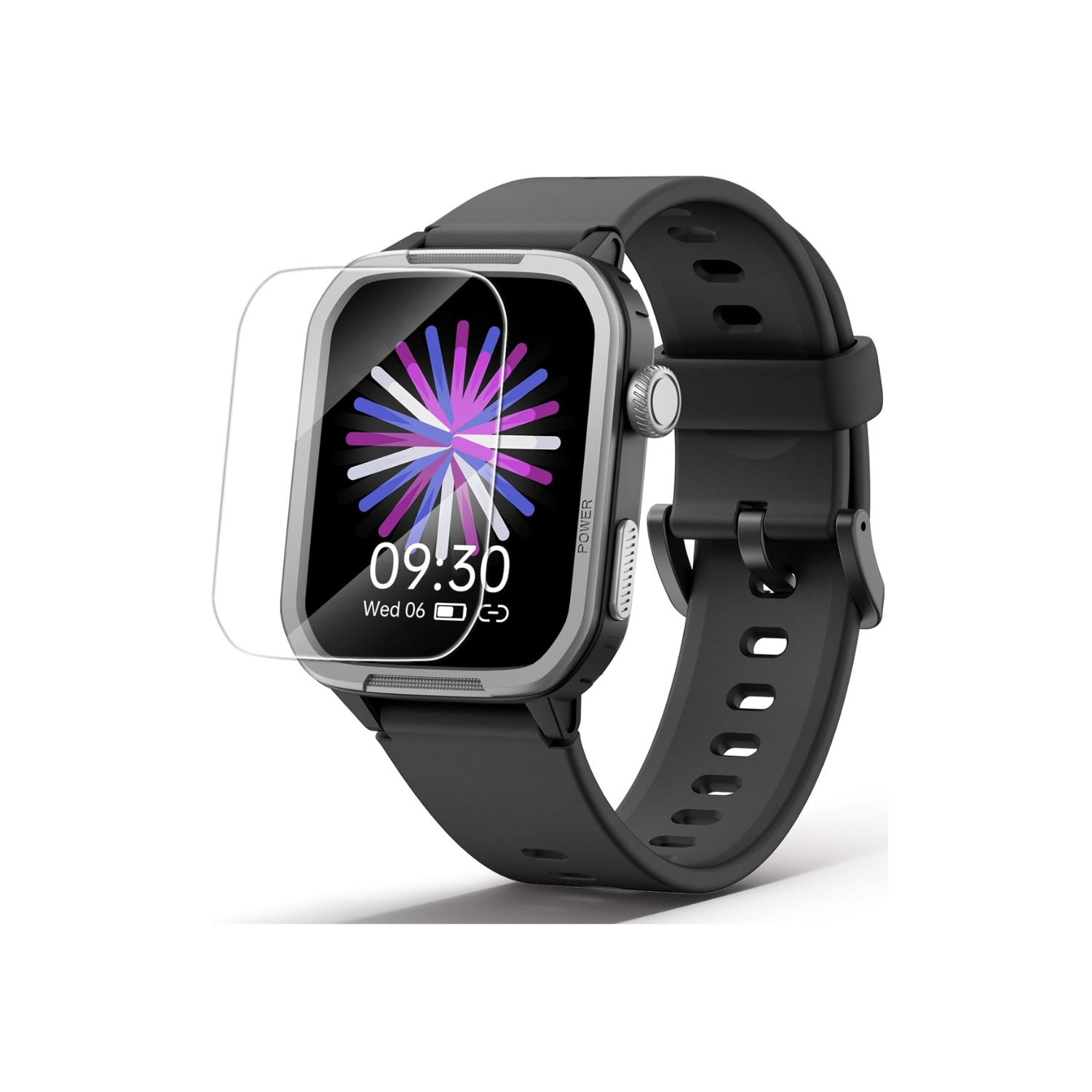 Smart Watch for Kids, Tempered Glass Fitness Sport Watch Boy Girls Teens with 19 Sport Modes, Pedometer, Sleep Monitor, Kids Watch Birthday Gifts Toy