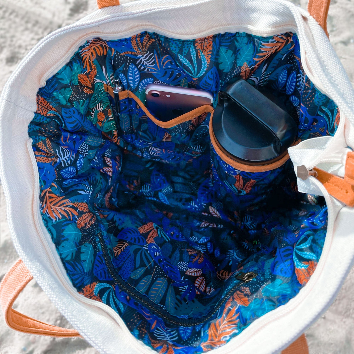 Stylish Tote Bag - Bliss Curry/Cream by FourFour Co