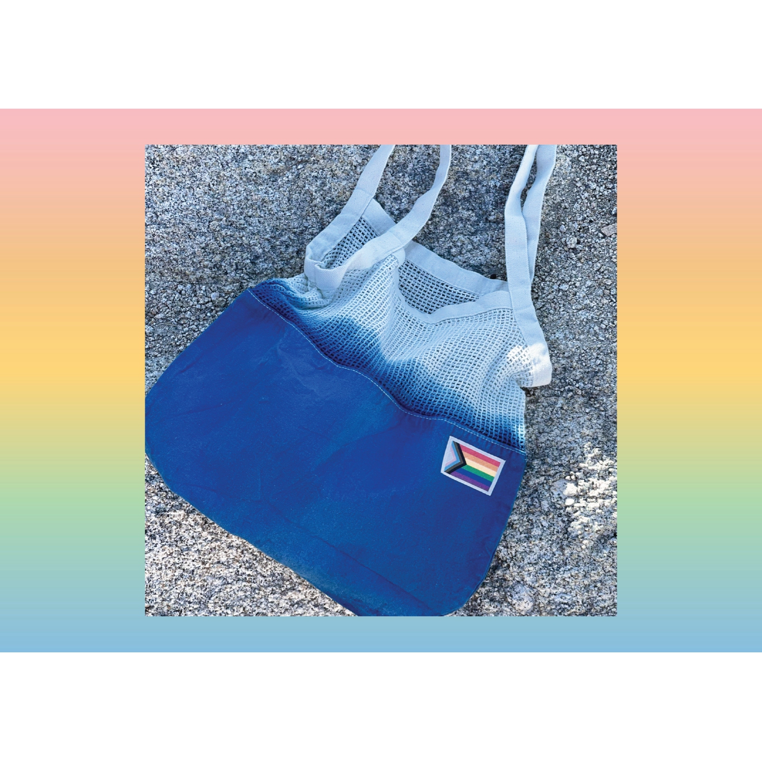 Sac fourre-tout Market à teinture au noeud de FourFour Co